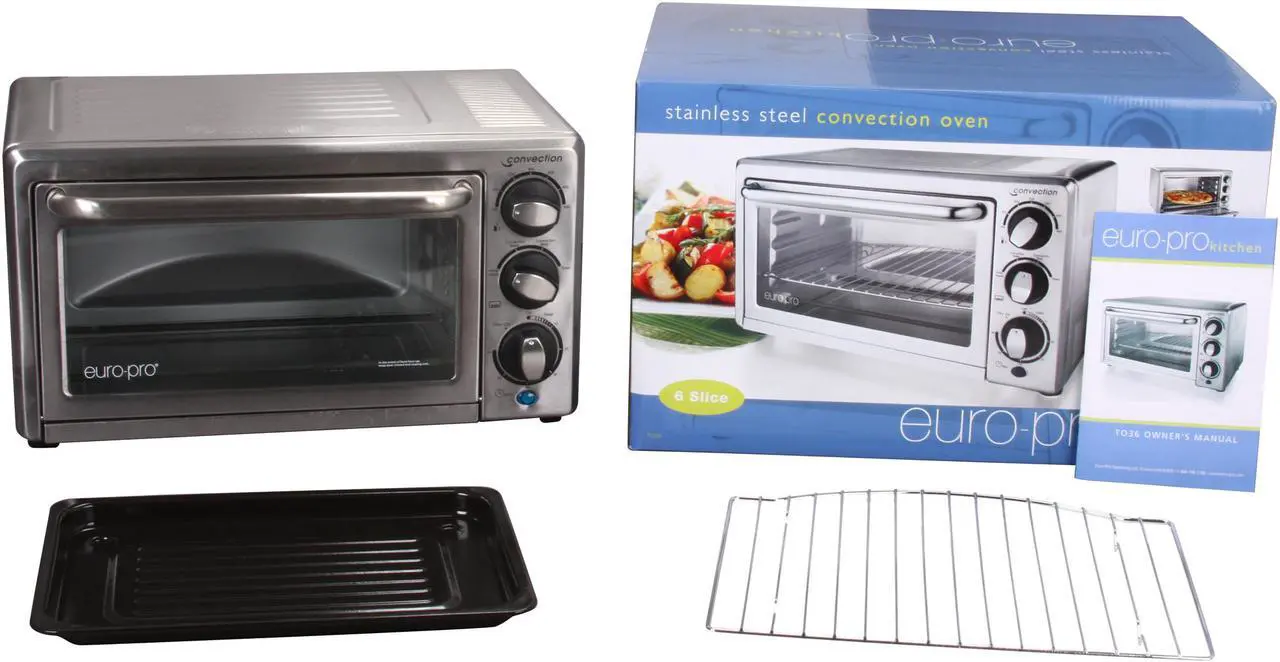 Alt view image 5 of 5 - Euro-Pro TO36 Stainless Steel Convection Oven
