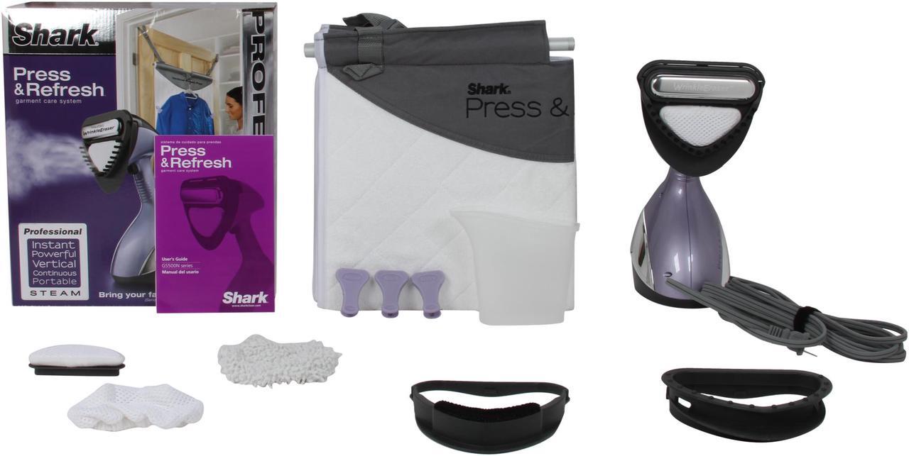 Alt view image 5 of 5 - Shark GS500 Press & Refresh Garment Steamer Silver