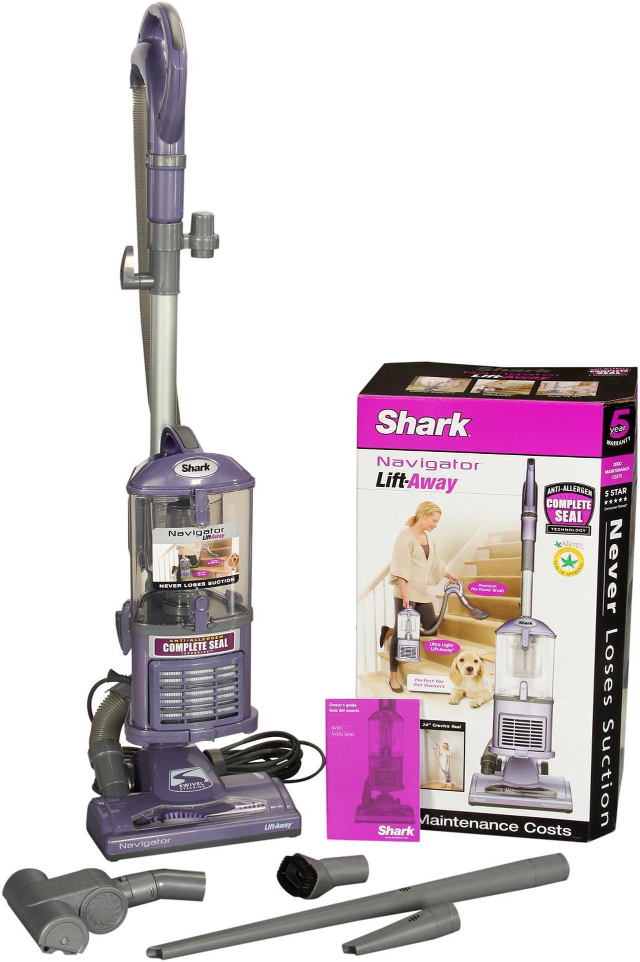 Alt view image 8 of 8 - Shark NV352 Navigator Lift-Away Upright Vacuum, Purple