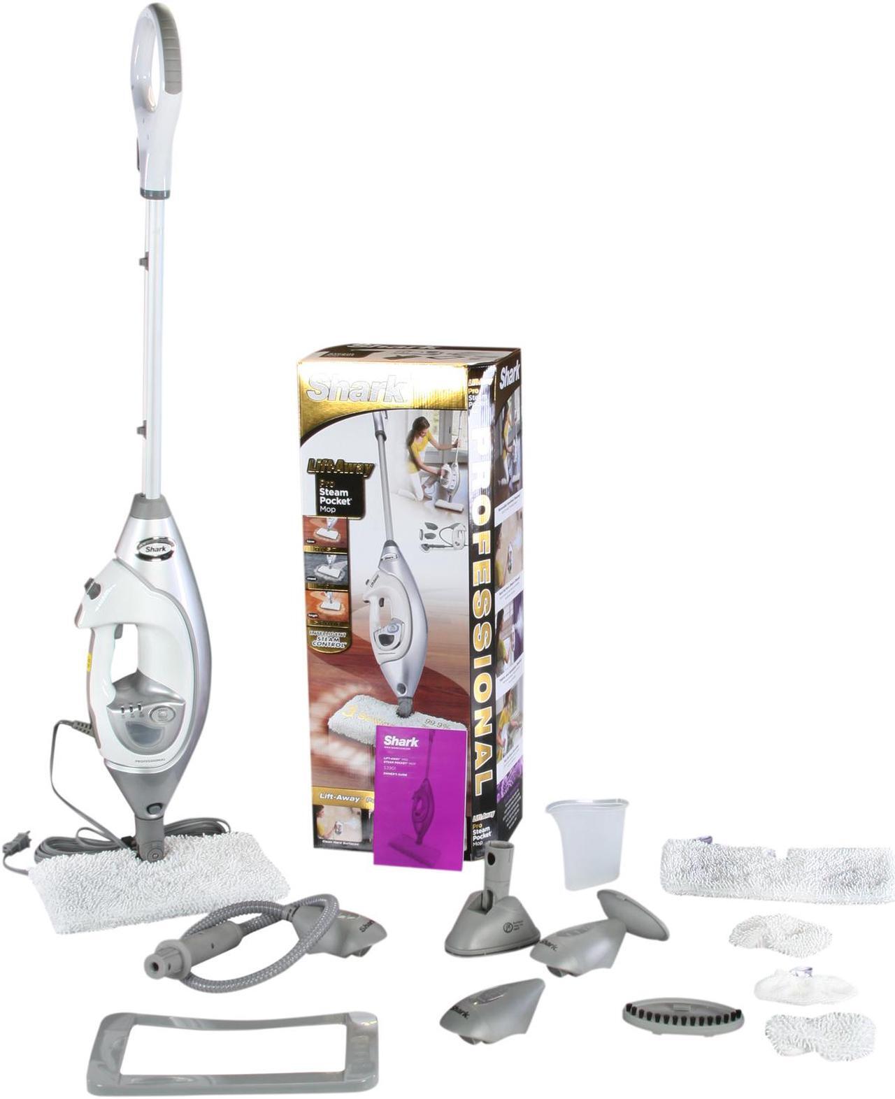 Alt view image 9 of 9 - Shark S3901 Lift-Away Professional Steam Pocket Mop