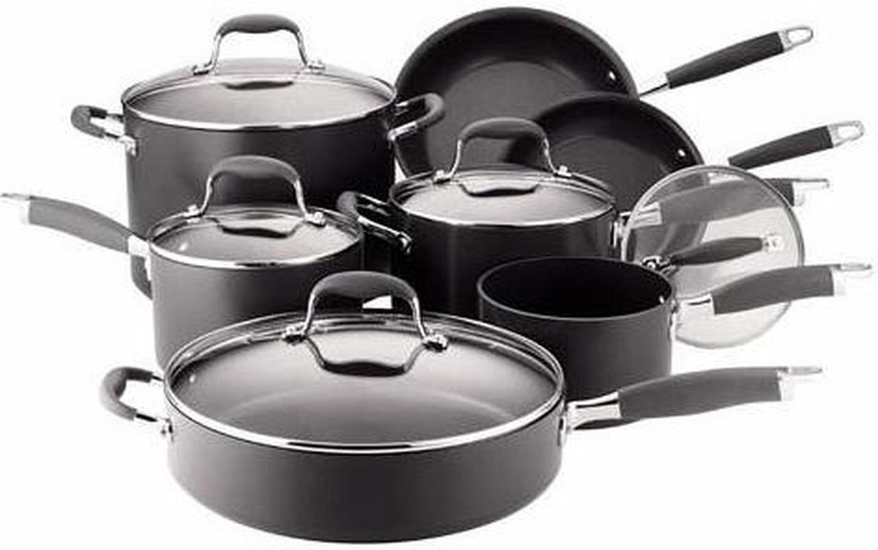Main image of Anolon Advanced Nonstick Hard-Anodized Aluminum 12-Piece Cookware Set #81959