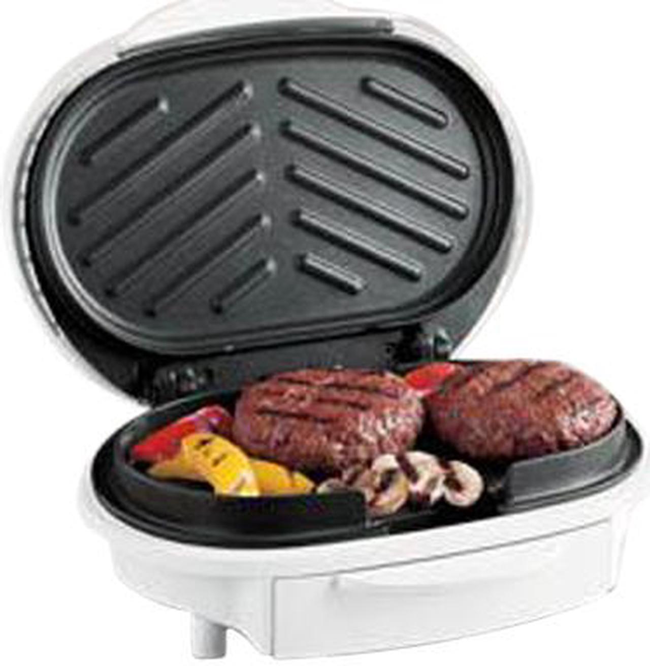 Main image of Hamilton Beach 25219 White HealthSmart Contact Grill