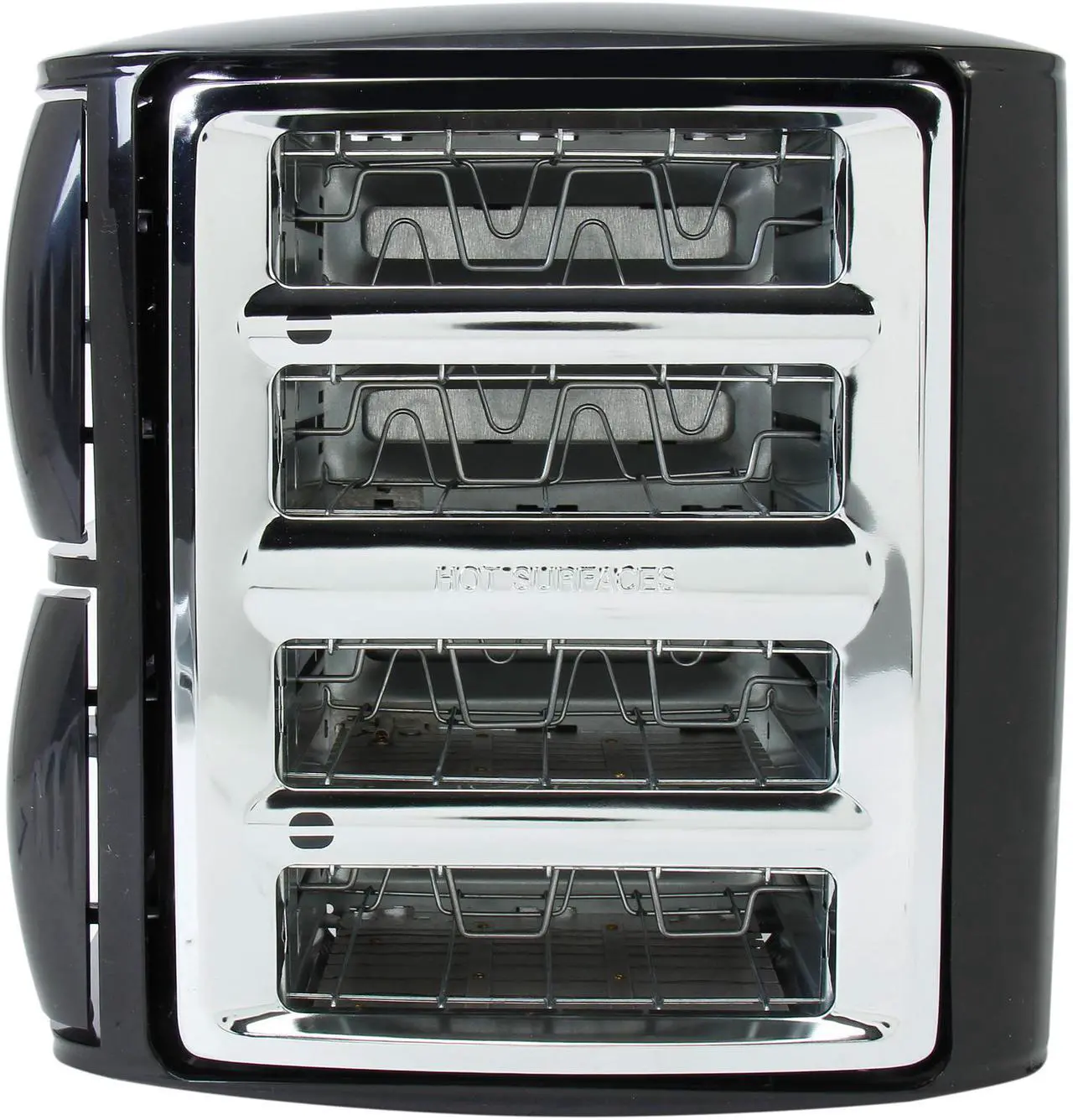 Alt view image 5 of 6 - Hamilton Beach 24121 SmartToast 4 Slice Toaster, Black