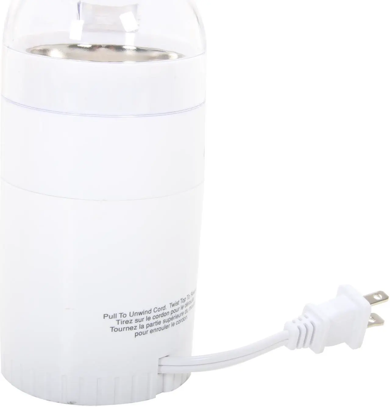 Alt view image 4 of 5 - Proctor Silex E160BY White Fresh Grind Coffee Grinder
