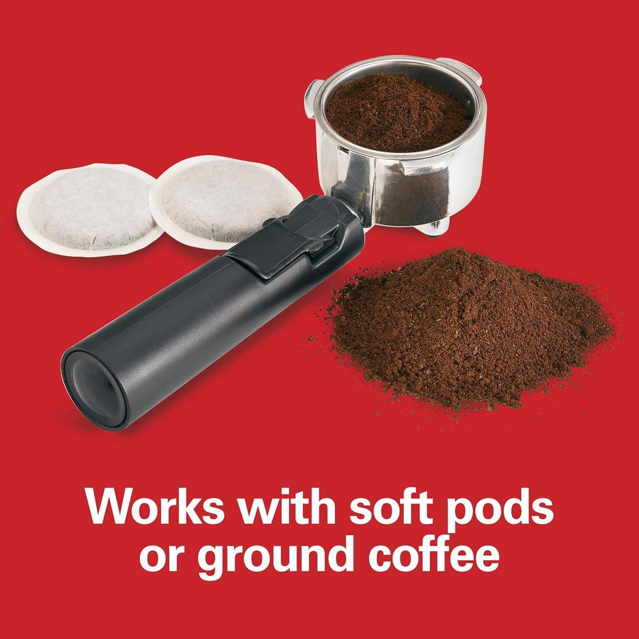 Alt view image 7 of 8 - Hamilton Beach 40715 Espresso Maker