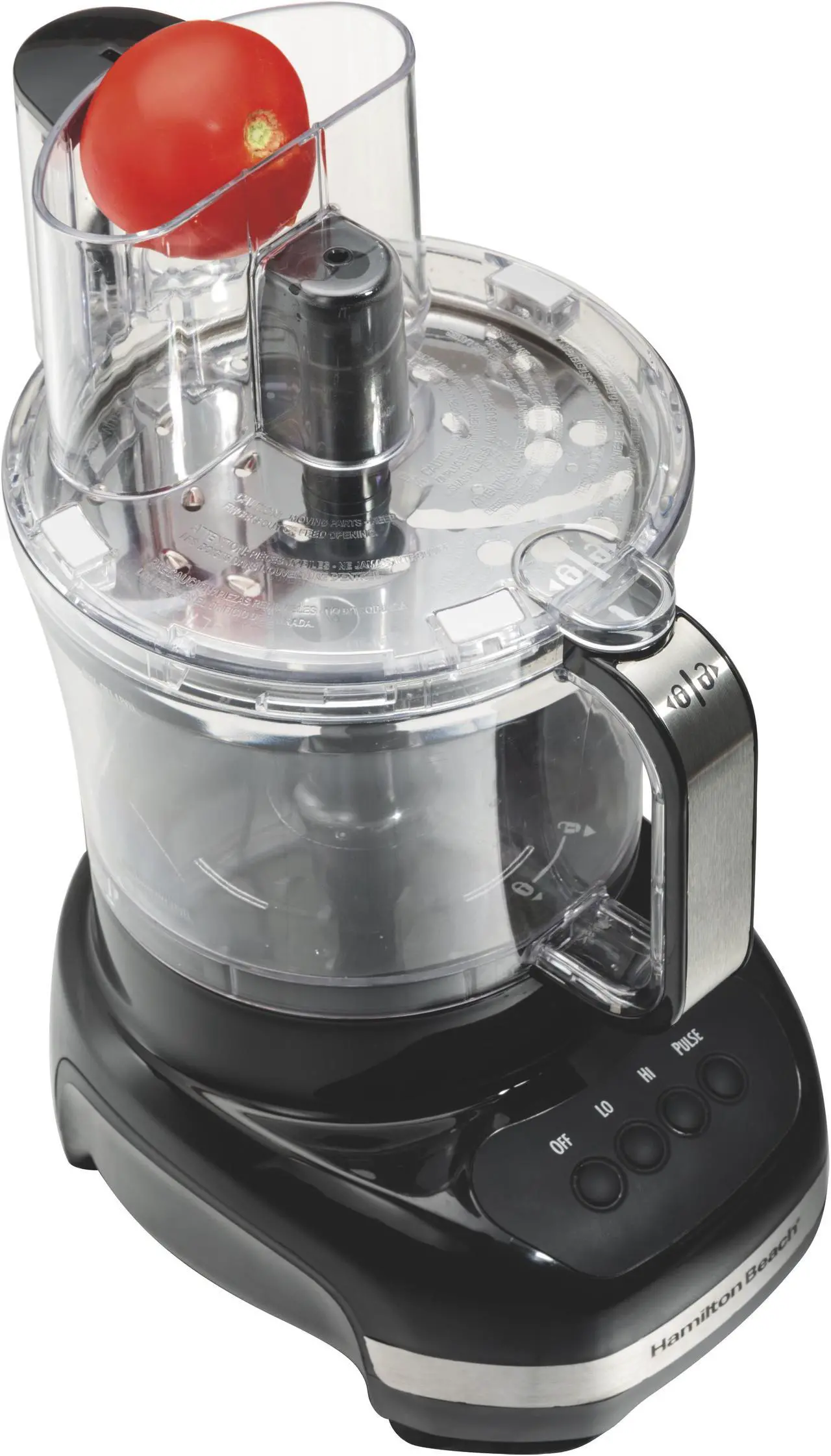 Alt view image 3 of 6 - Hamilton Beach 70580 Big Mouth Duo Plus 12 & 4 Cups Food Processor