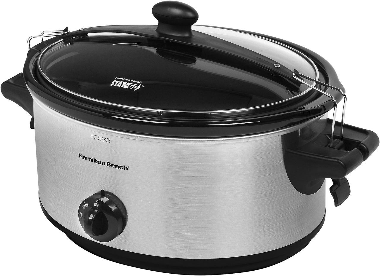 Hamilton Beach Stay or Go® 6 Quart Slow Cooker (MODEL: 33262G)