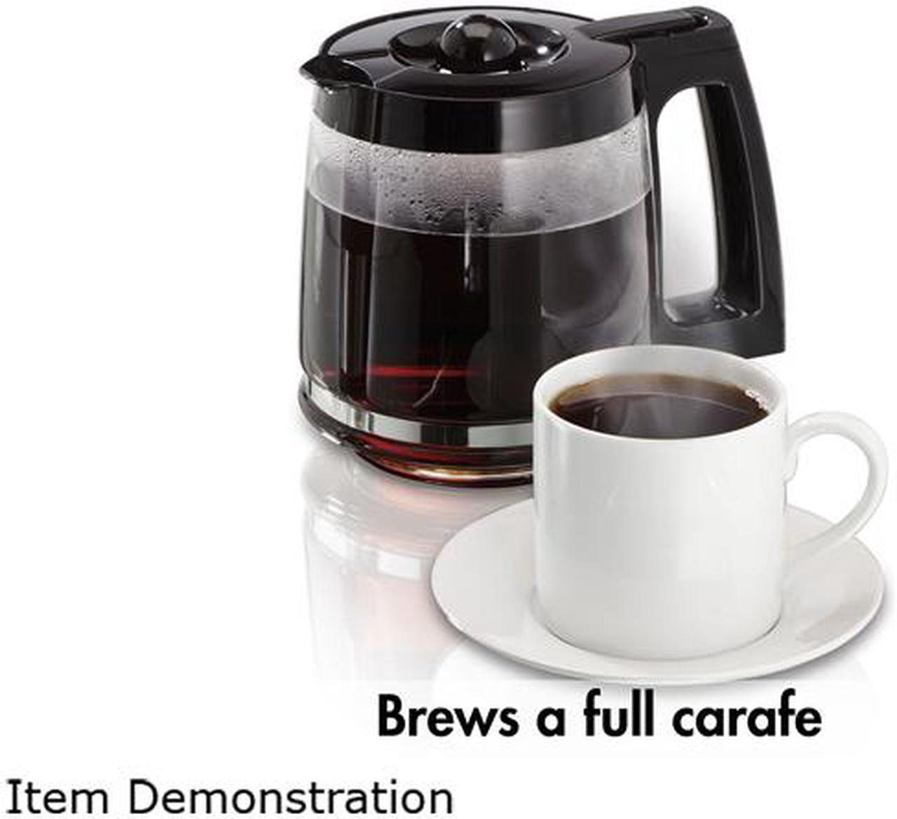 Alt view image 5 of 6 - Hamilton Beach 2-Way FlexBrew 1-12 Cup K-Cup Ready Coffee Maker Brewer 49983