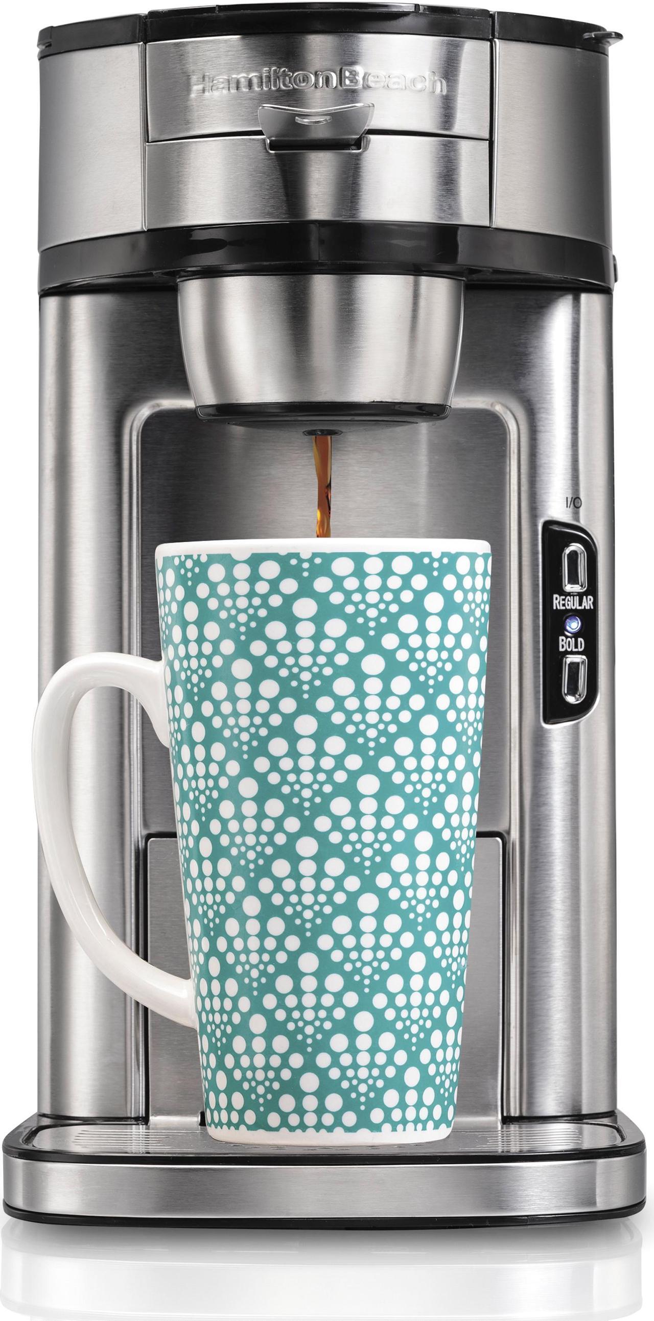 Alt view image 4 of 7 - Hamilton Beach The Scoop Single-Serve Coffee Maker 49981R