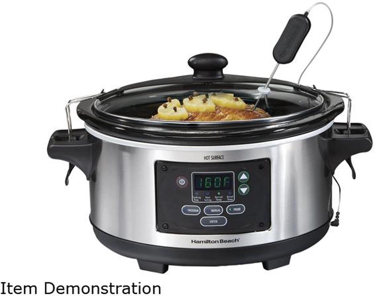 Main image of Hamilton Beach 33969 Digital 6 Qt Programmable Slow Cooker Crockpot