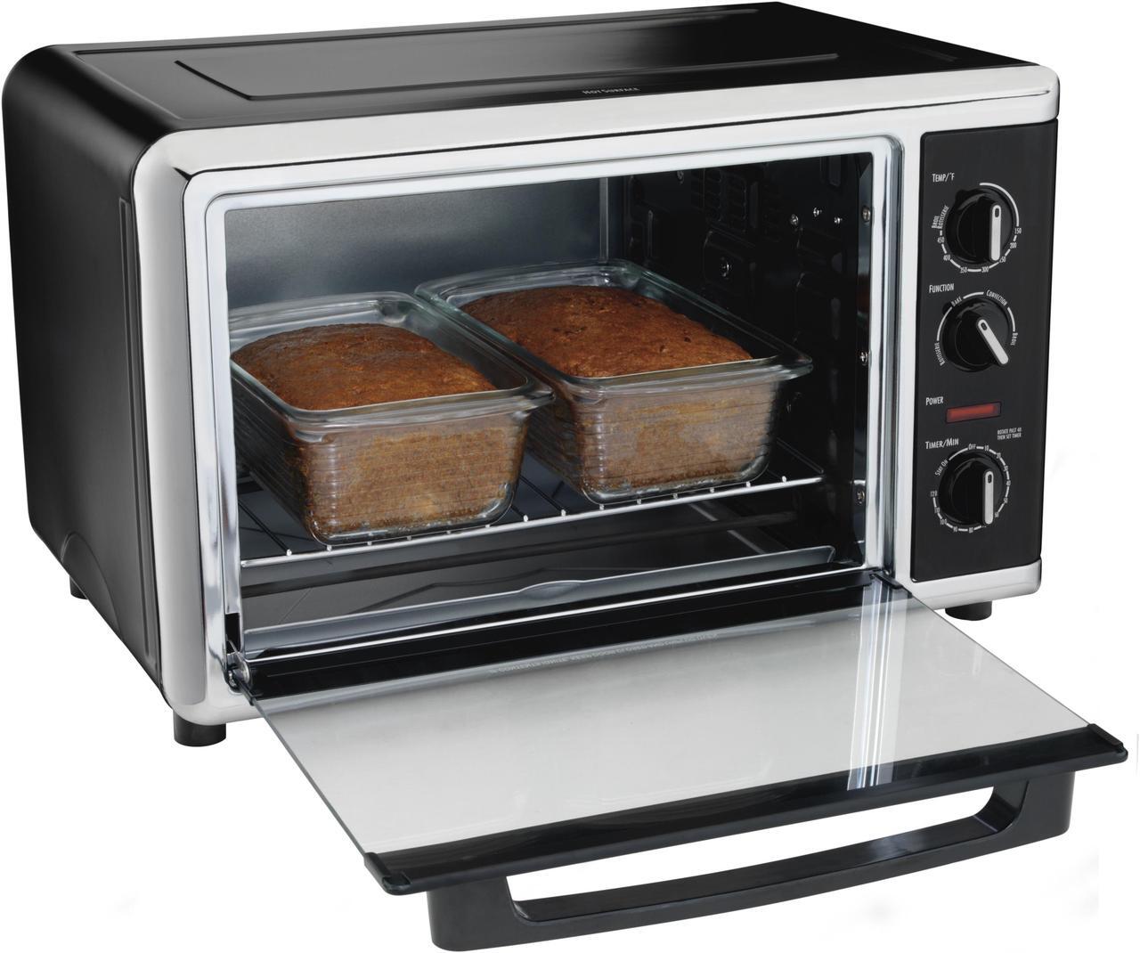 Alt view image 6 of 10 - Hamilton Beach 31105 Counter Top Convection Oven/Rotisserie