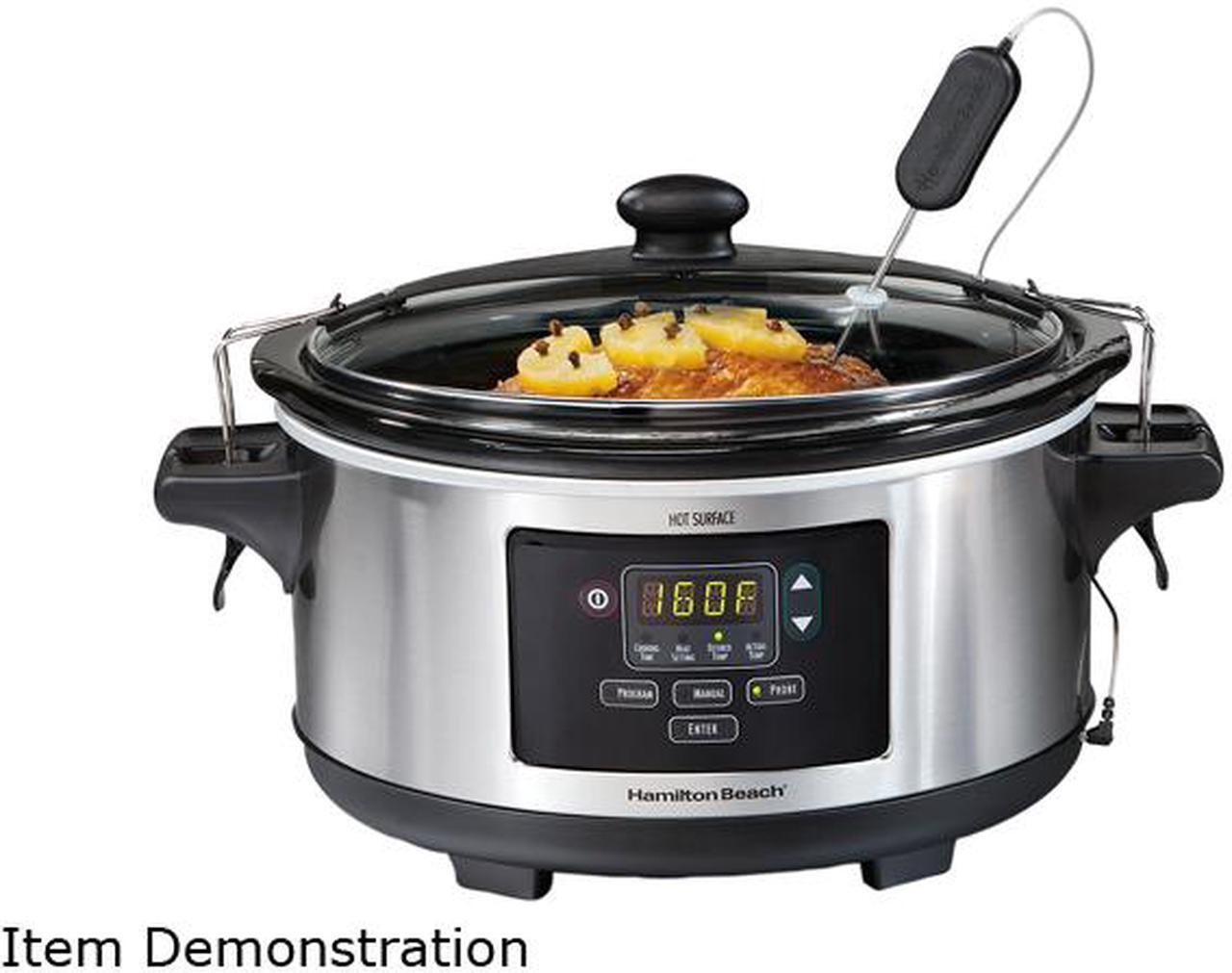 Main image of Hamilton Beach 33963 6 Qt. Set & Forget 6 Quart Programmable Slow Cooker