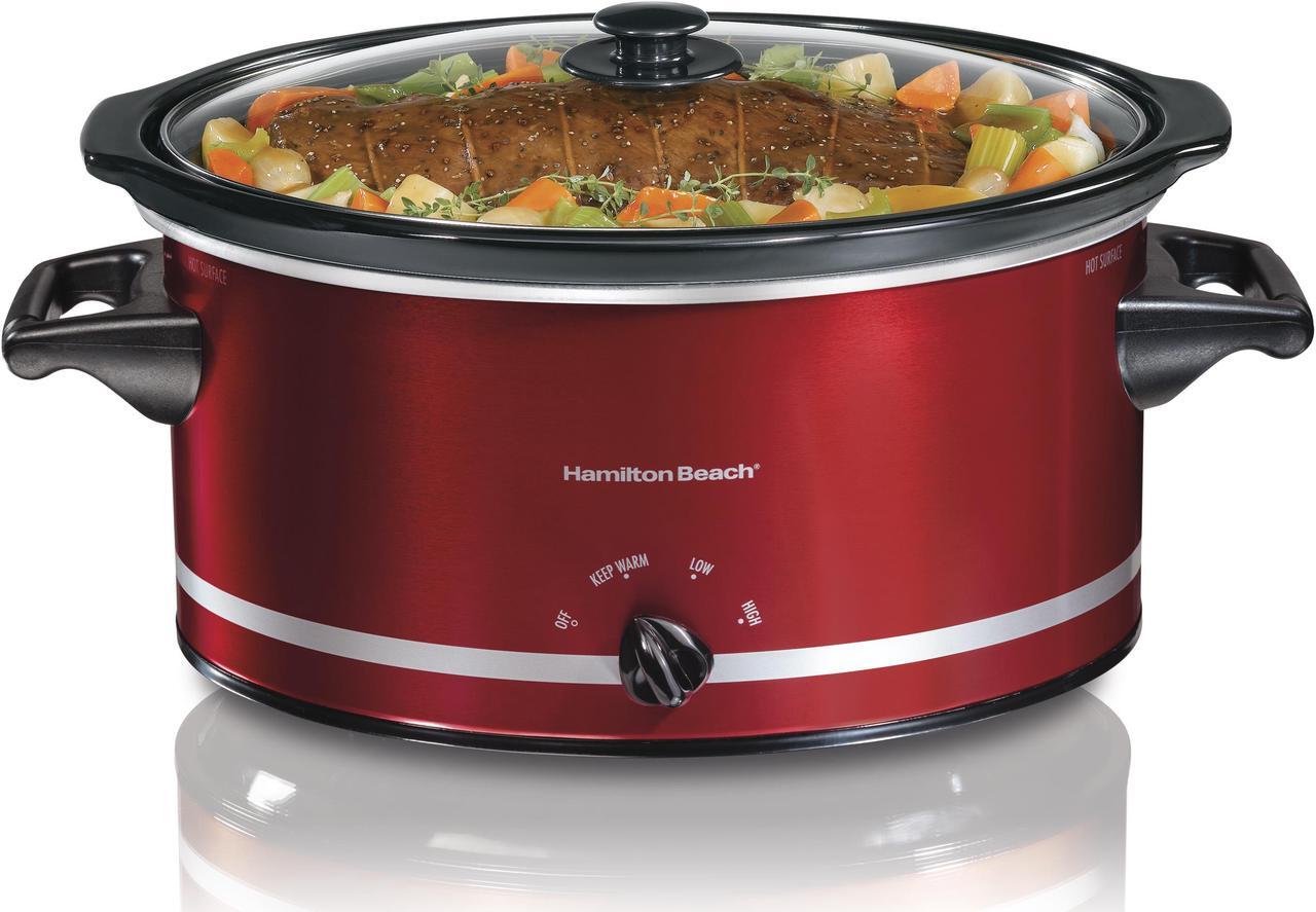 Alt view image 2 of 4 - Hamilton Beach 8 Quart Slow Cooker, 33184