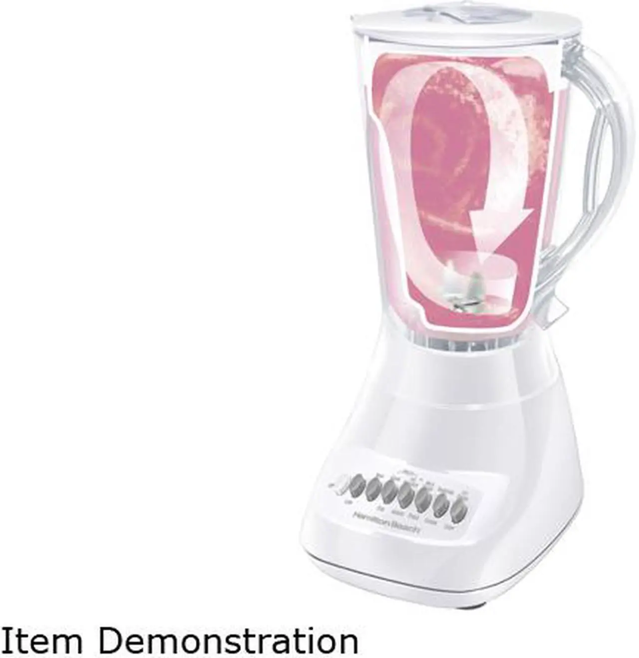 Alt view image 3 of 5 - Hamilton Beach 50166 56 oz. Jar Size Smoothie 10 Speeds Blender