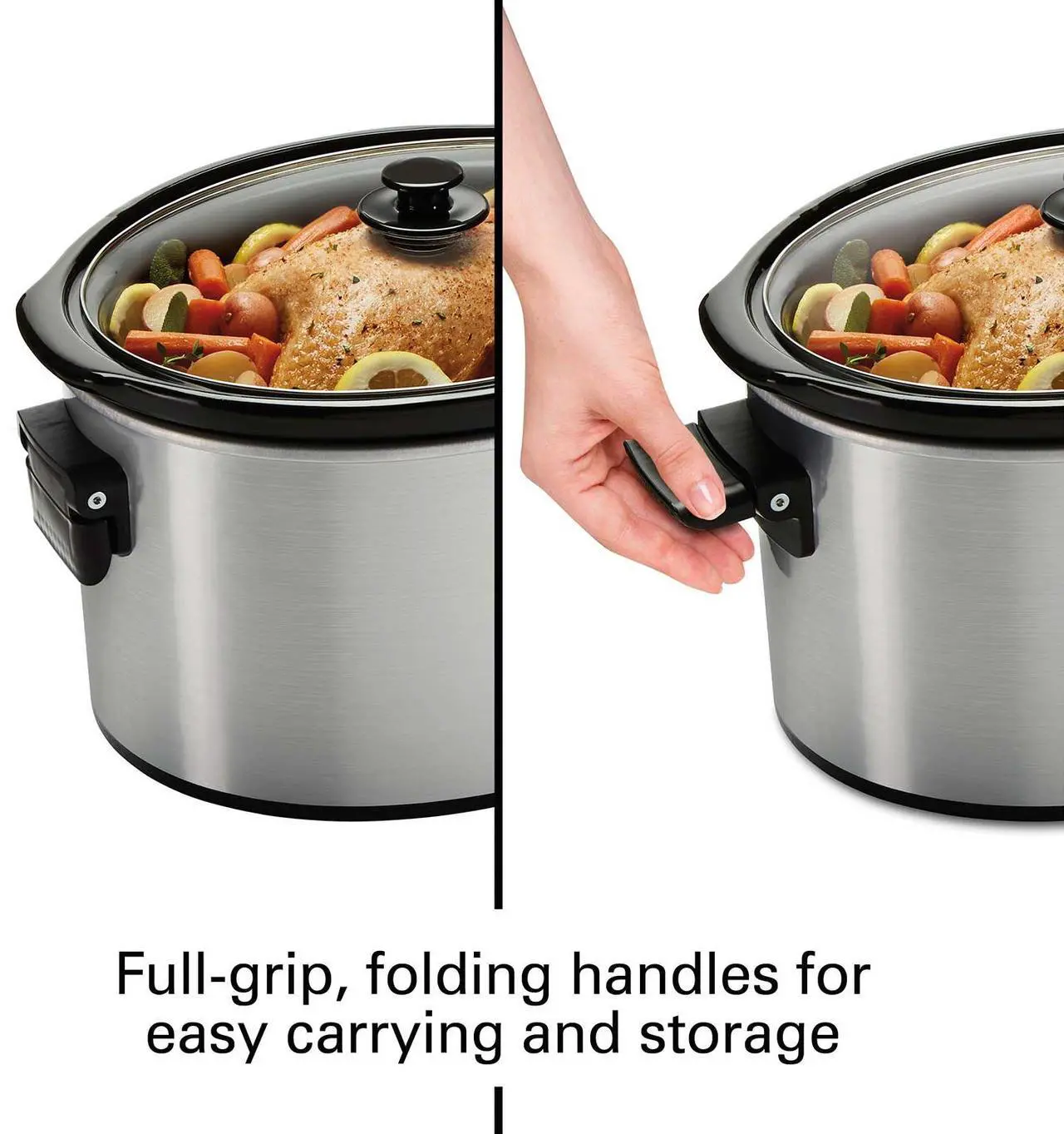 Alt view image 3 of 4 - Hamilton Beach 10 Quart Slow Cooker (33190FG)