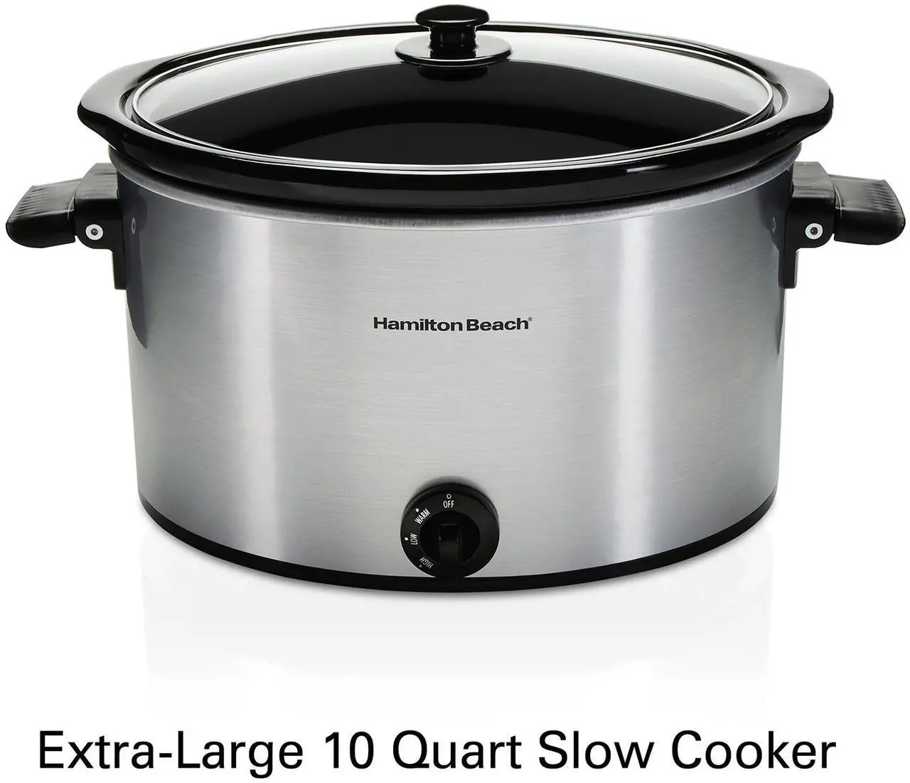 Alt view image 2 of 4 - Hamilton Beach 10 Quart Slow Cooker (33190FG)