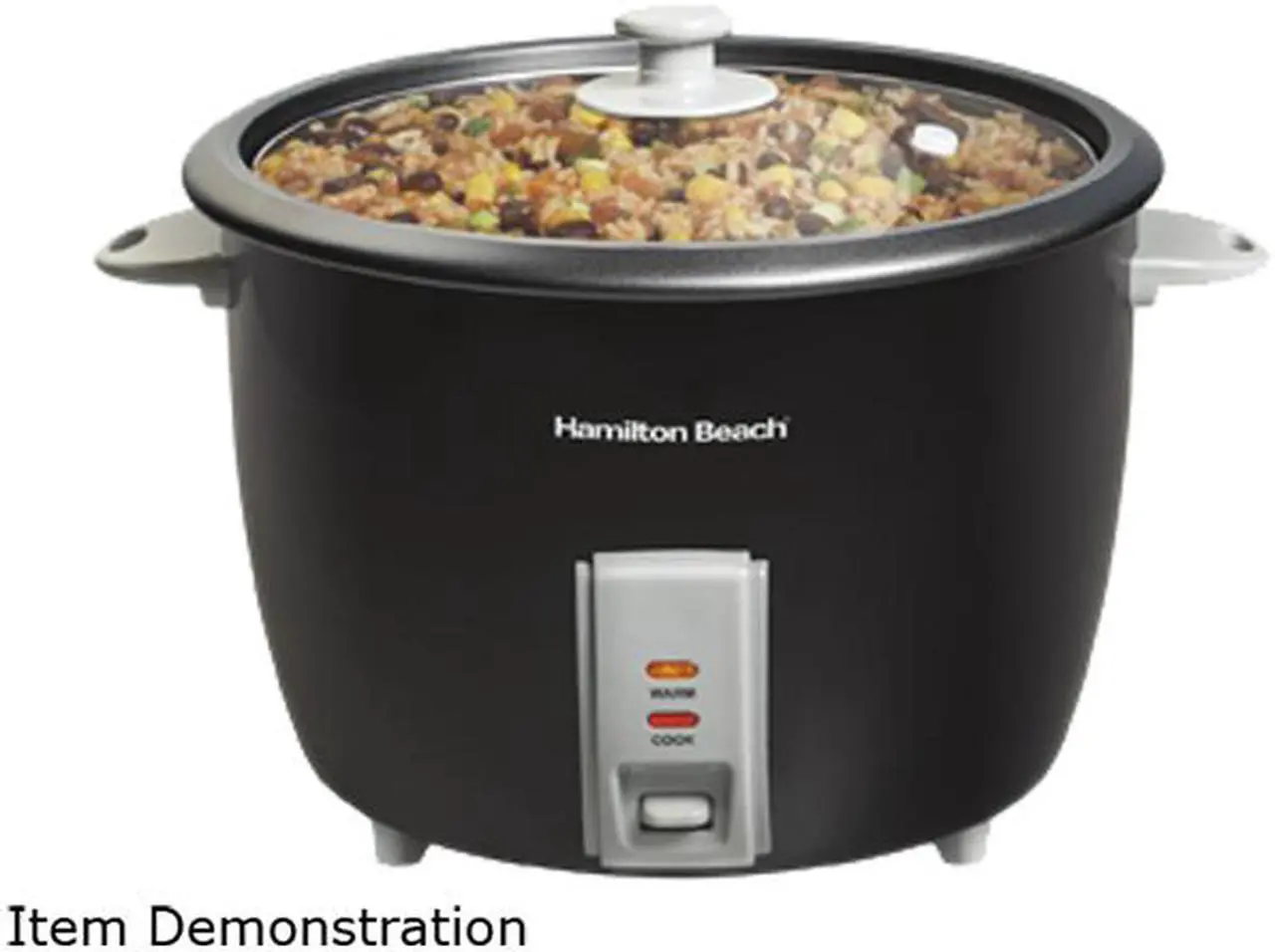 Alt view image 2 of 4 - Hamilton Beach 30-Cup Capacity (Cooked) Rice Cooker (MODEL: 37550)