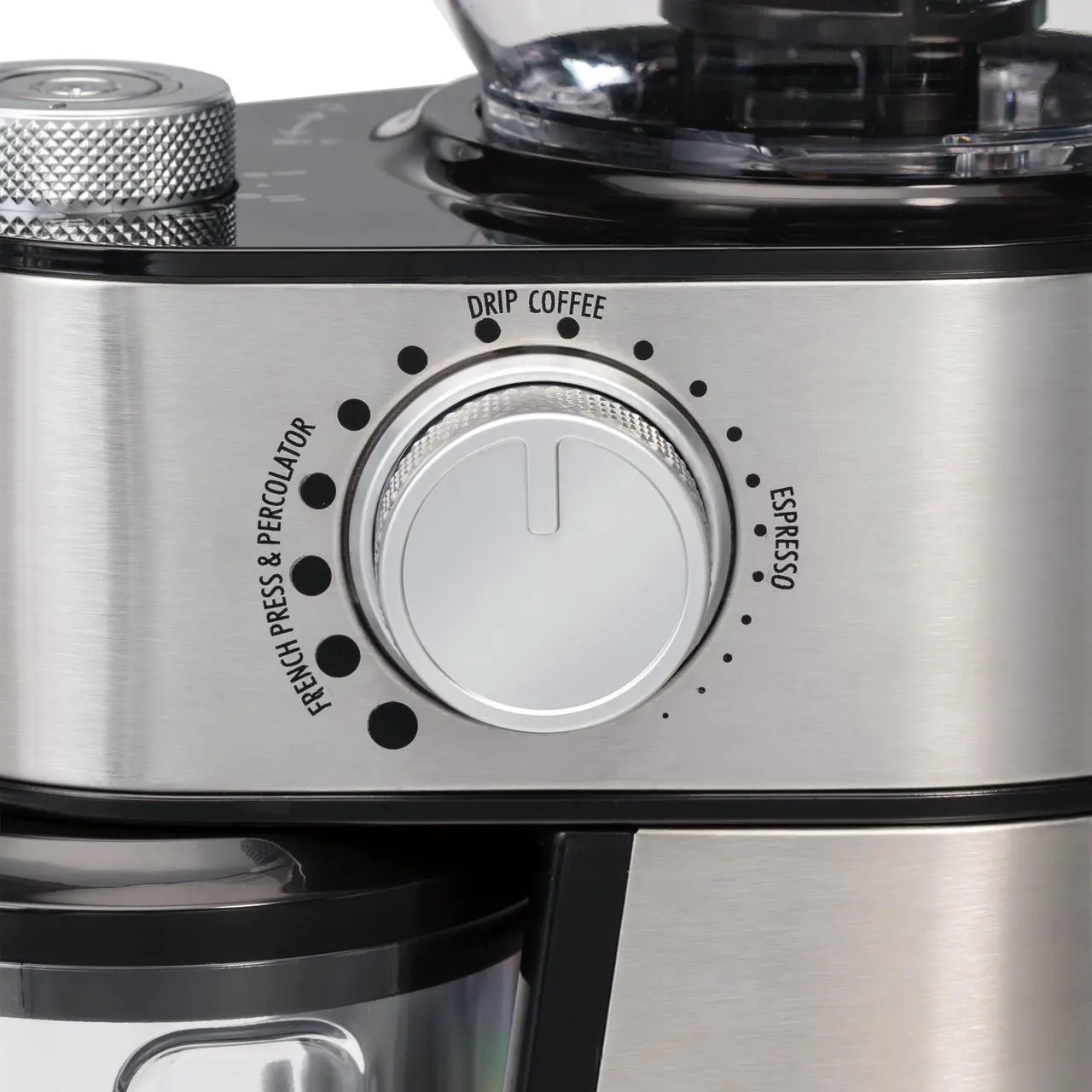 Alt view image 4 of 8 - Hamilton Beach Burr Coffee Grinder, 80385