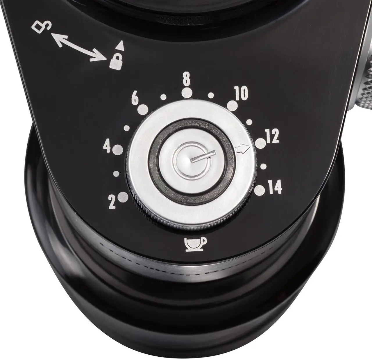 Alt view image 5 of 8 - Hamilton Beach Burr Coffee Grinder, 80385