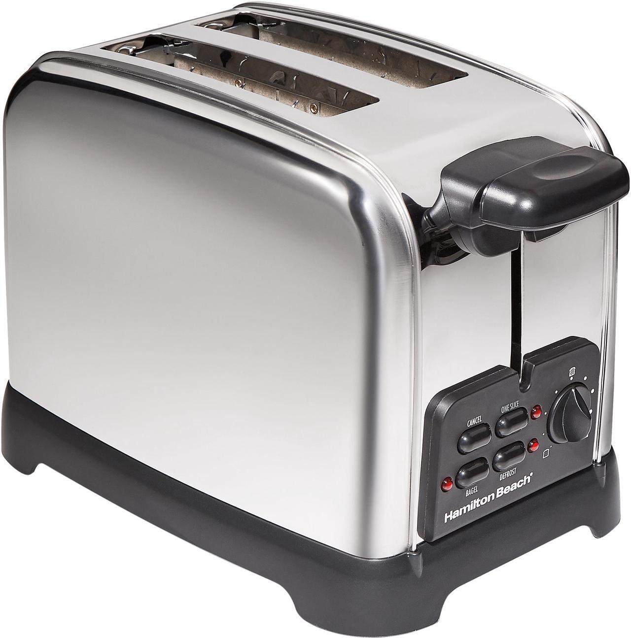 Main image of Hamilton Beach 22782 Classic 2 Slice Toaster with Sure-Toast Technology