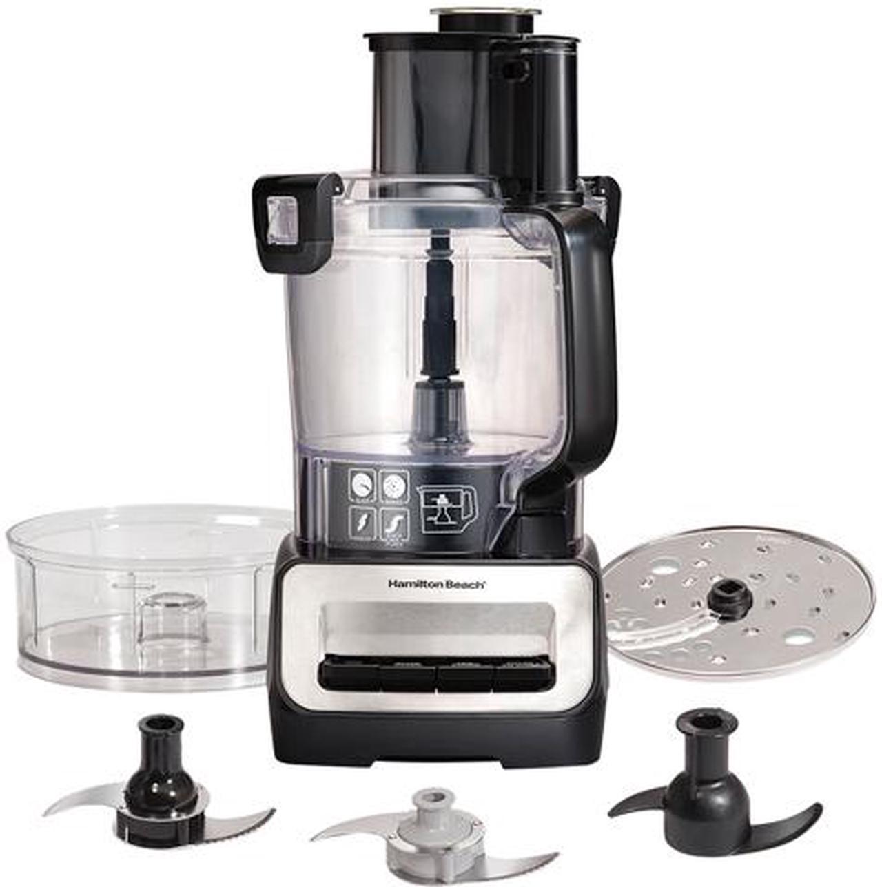 Hamilton Beach 70585 Stack & Snap 14 Cup Duo Food Processor