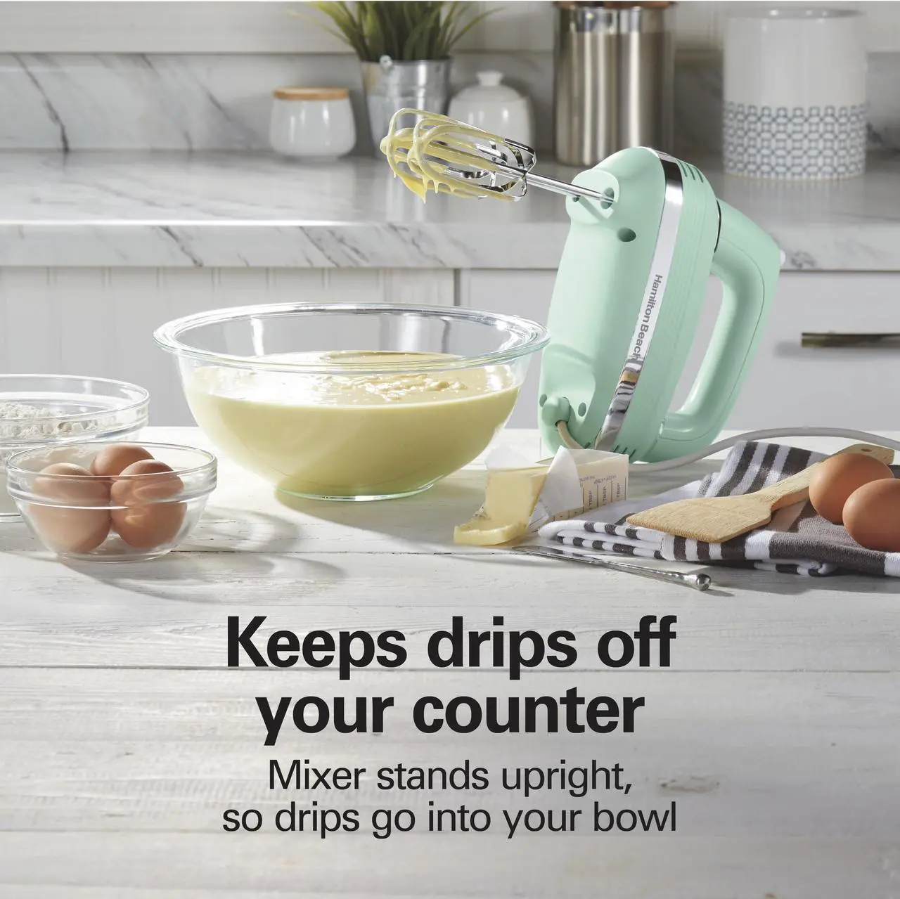 Alt view image 5 of 8 - Hamilton Beach® 5 Speed Hand Mixer with SmartBoost™ Technology