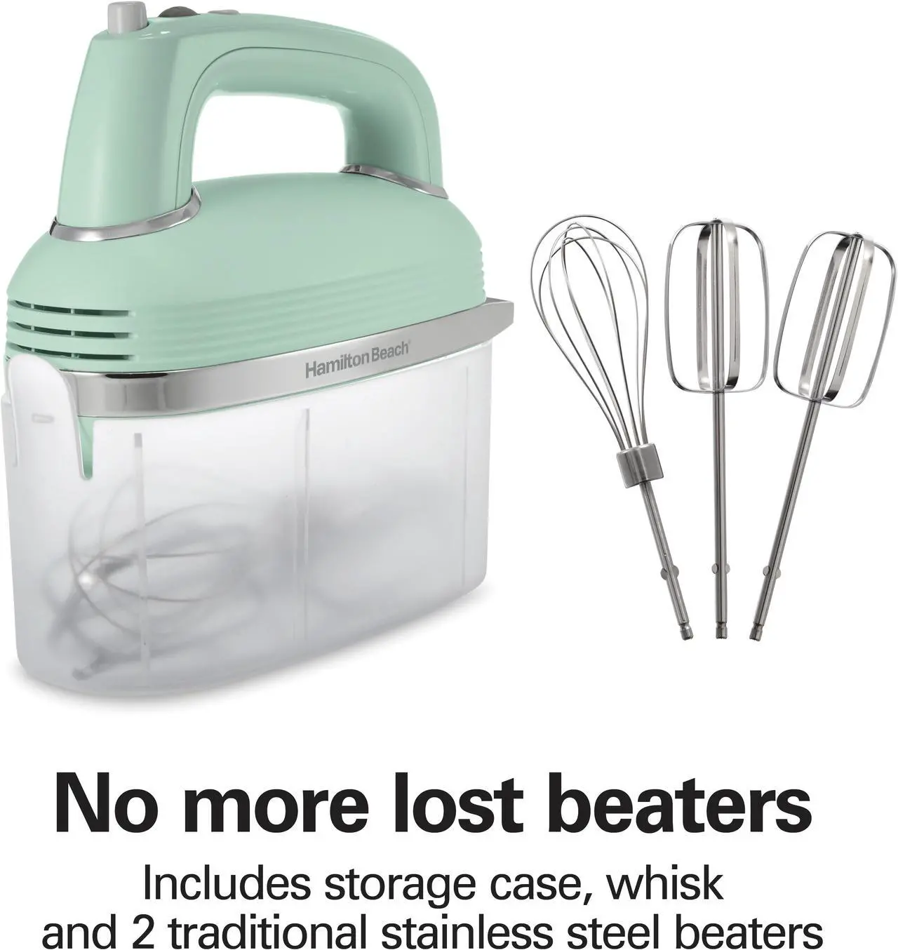 Alt view image 2 of 8 - Hamilton Beach® 5 Speed Hand Mixer with SmartBoost™ Technology