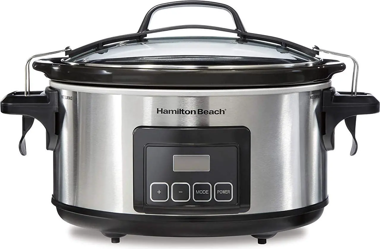 Main image of Hamilton Beach 33561 6qt Programmable Cooker - Silver