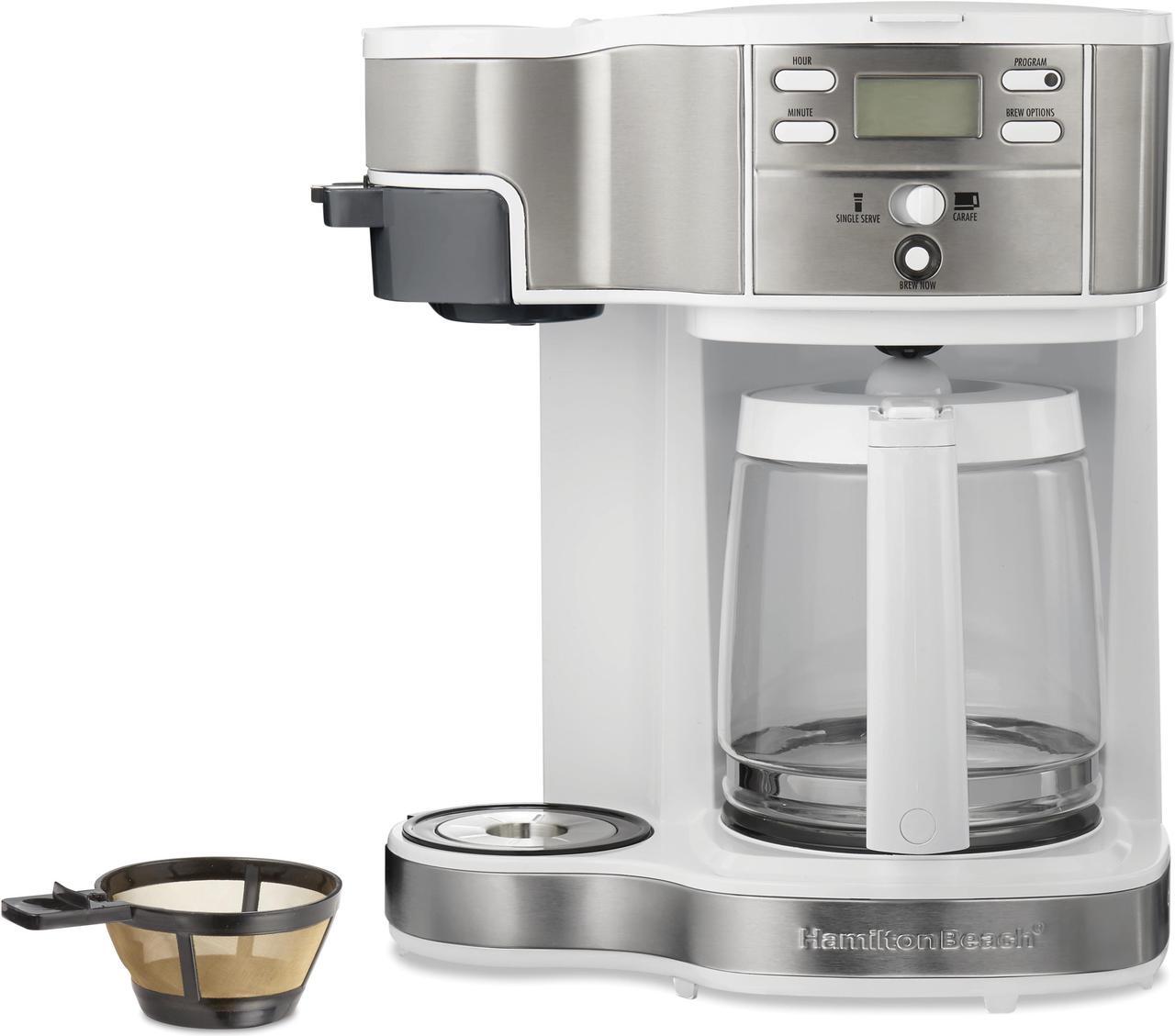 Alt view image 5 of 8 - Hamilton Beach® 2-Way Programmable Coffee Maker