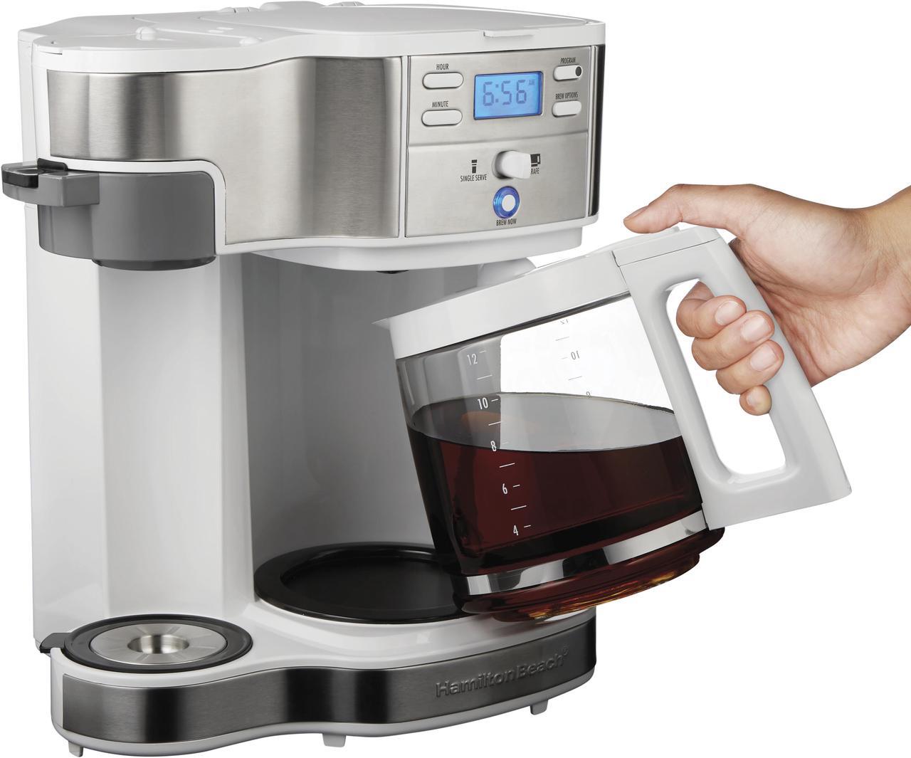 Alt view image 2 of 8 - Hamilton Beach® 2-Way Programmable Coffee Maker