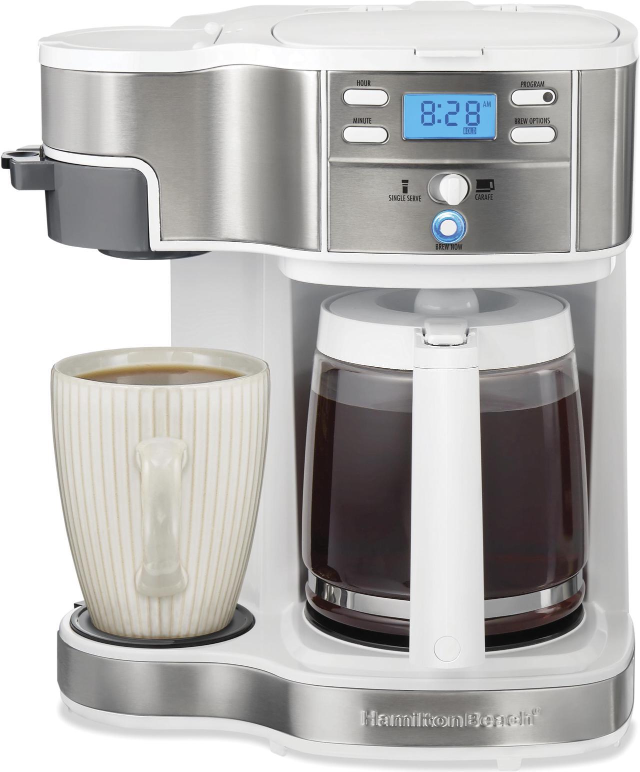 Alt view image 8 of 8 - Hamilton Beach® 2-Way Programmable Coffee Maker