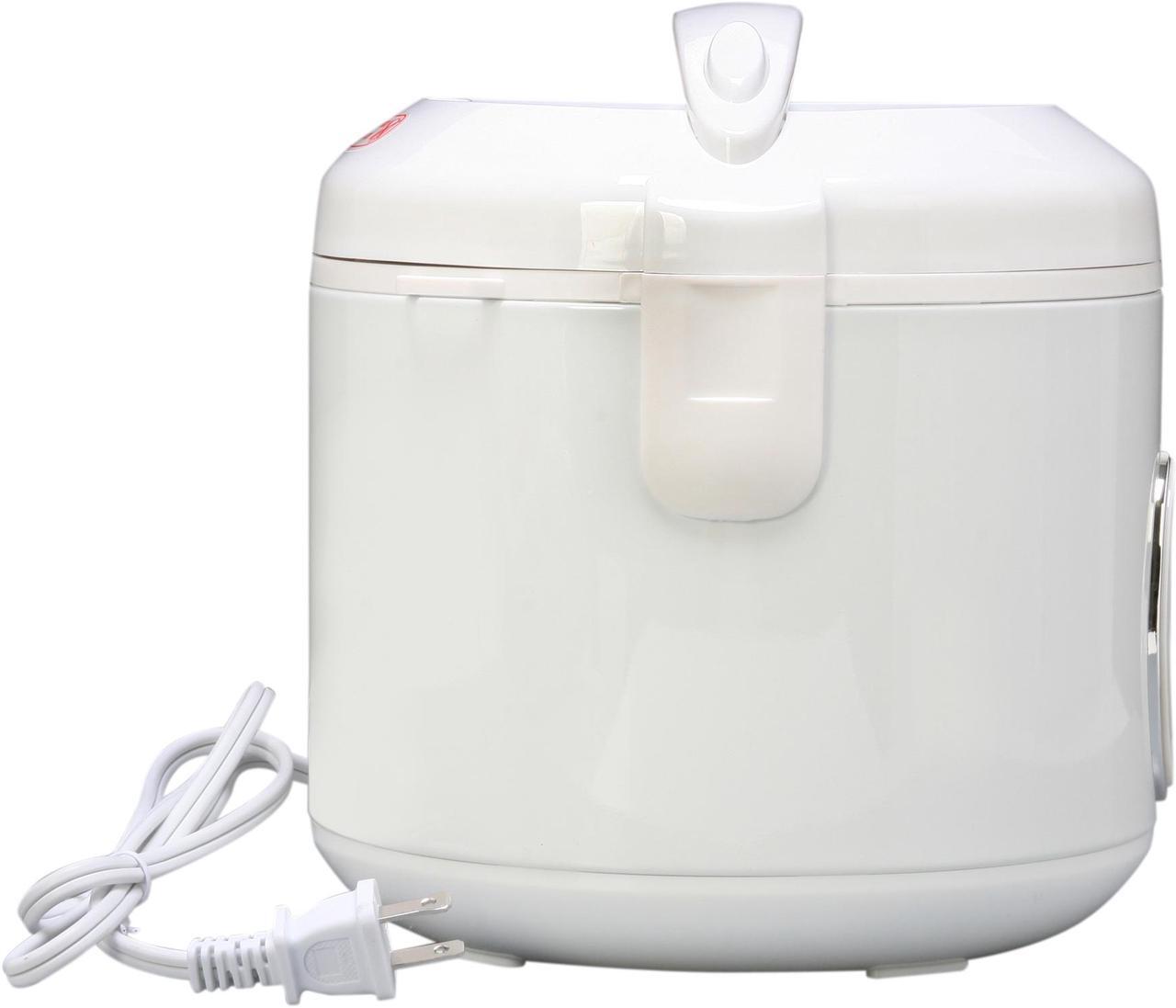 Alt view image 3 of 12 - AROMA ARC-914S 8-Cup (Cooked) Cool-Touch Rice Cooker and Food Steamer, White