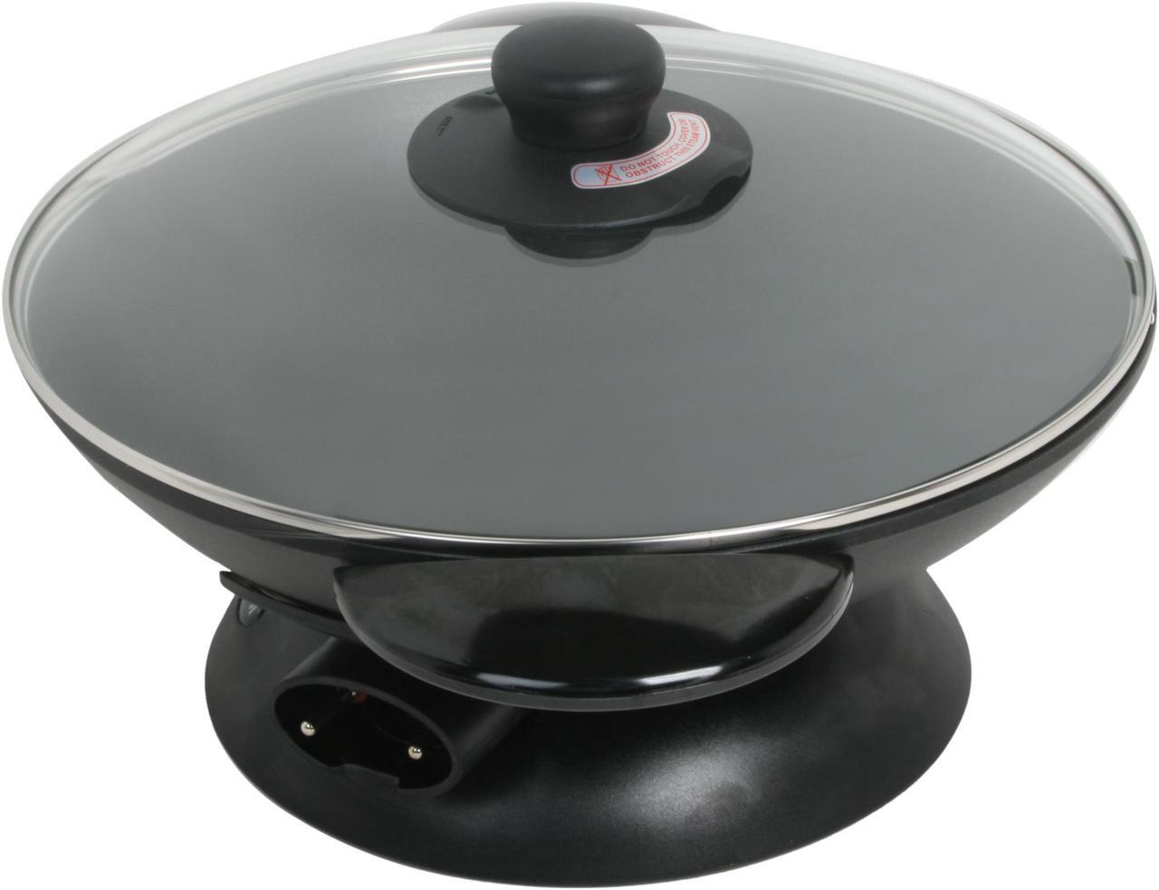 Alt view image 3 of 5 - AROMA AEW-306 5-Quart Electric Wok