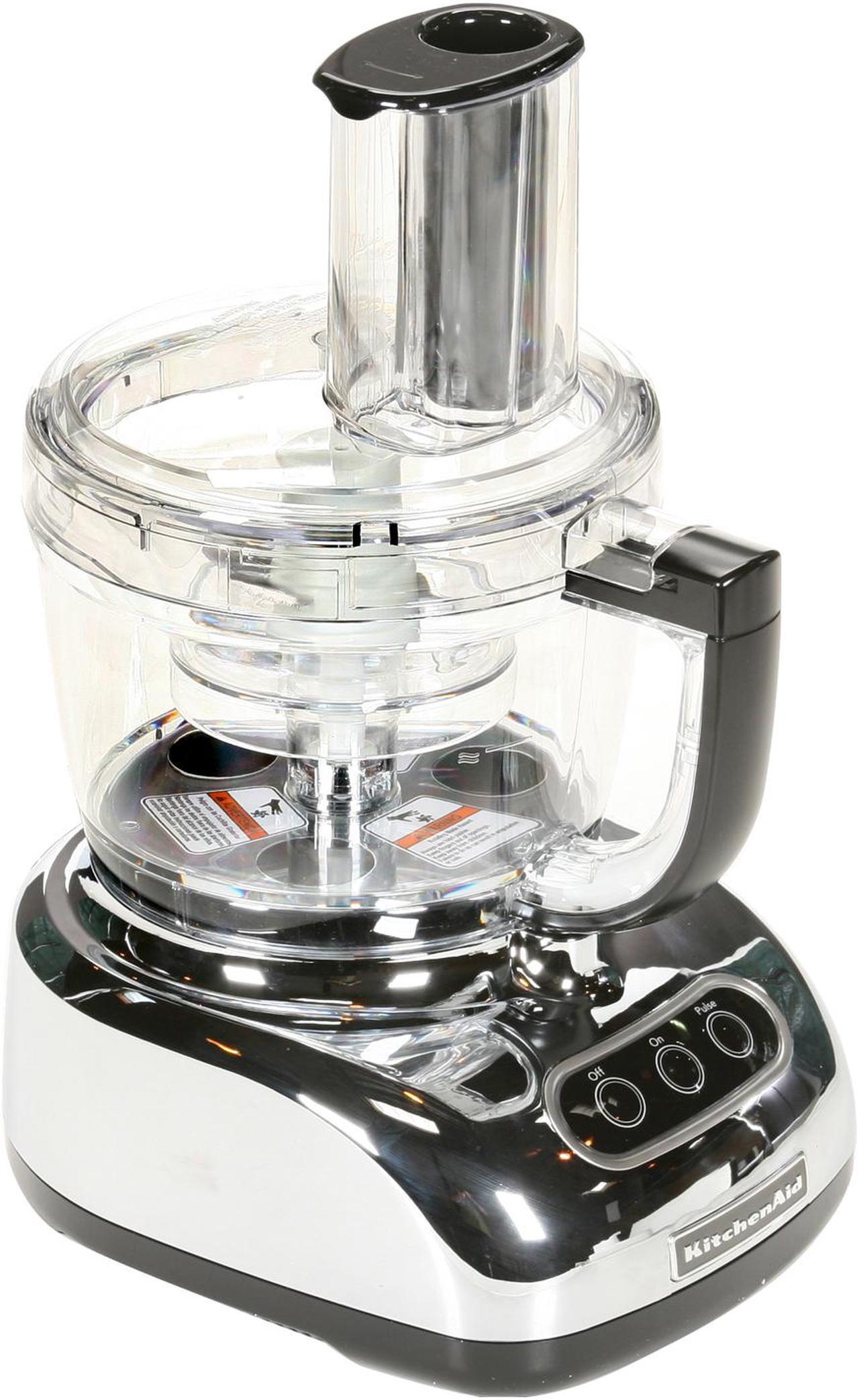 Alt view image 2 of 6 - KitchenAid KFP750CR Chrome 12-Cup Food Processor