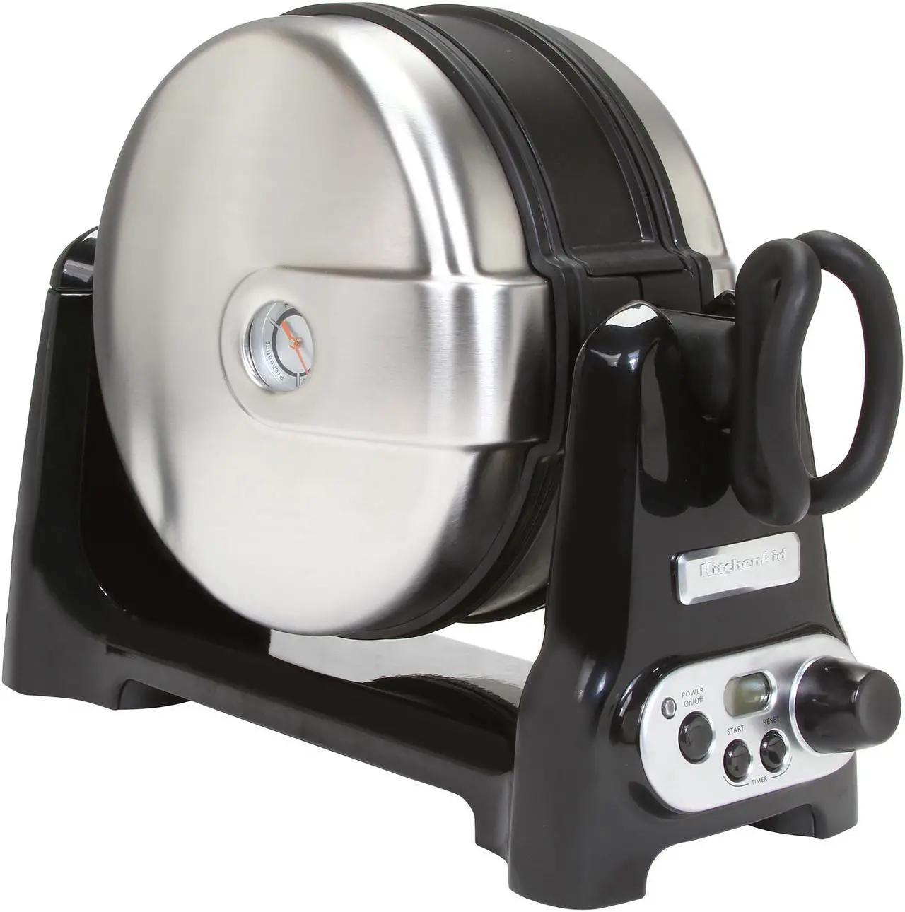 Alt view image 4 of 7 - KitchenAid KPWB1000B Onyx Black Pro Line Series Waffle Baker