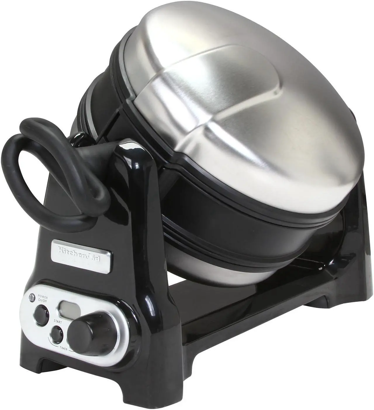 Alt view image 6 of 7 - KitchenAid KPWB1000B Onyx Black Pro Line Series Waffle Baker