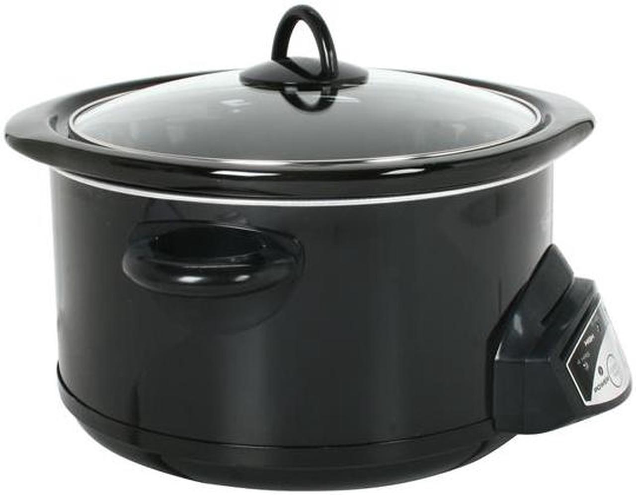 Alt view image 3 of 4 - RIVAL SCRP500B-RIV Black 5 Qt. 5 Quart "Smart Pot" Slow Cooker