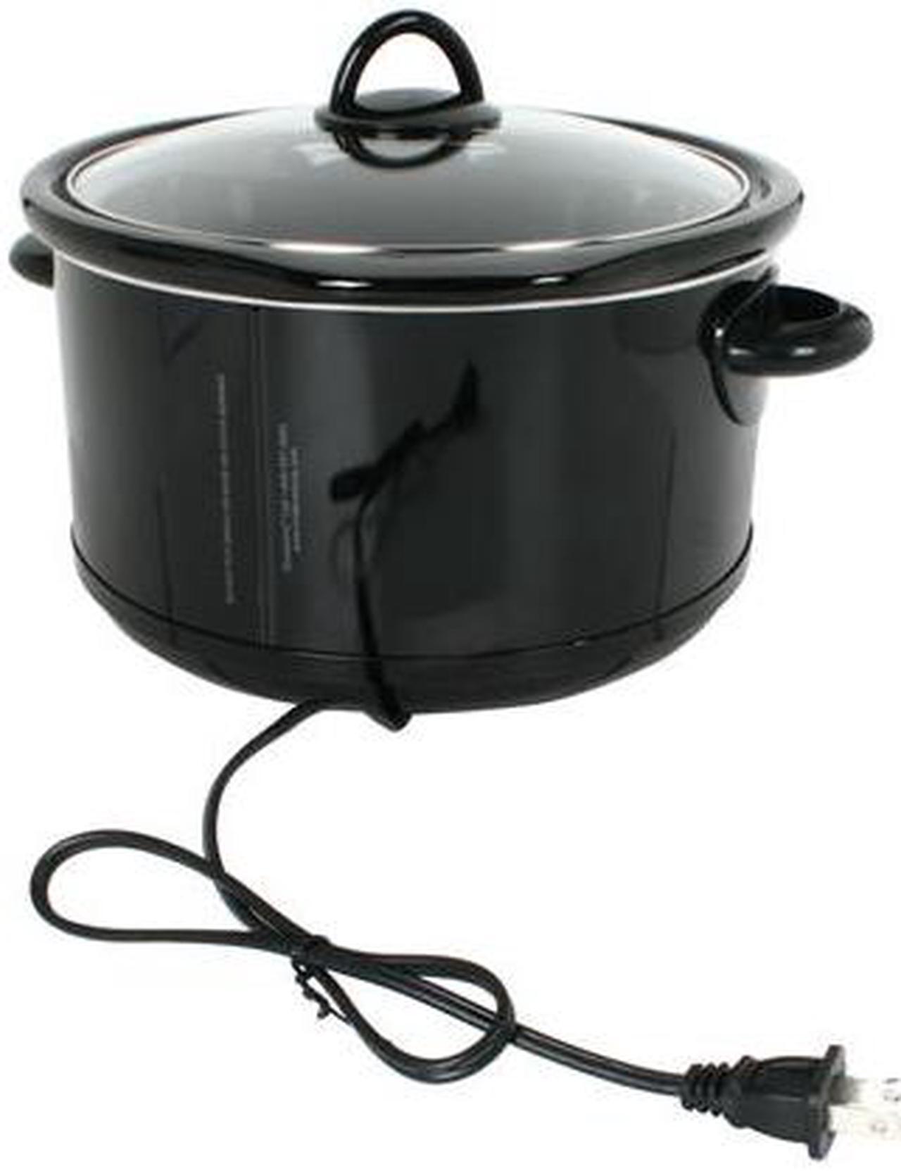 Alt view image 4 of 4 - RIVAL SCRP500B-RIV Black 5 Qt. 5 Quart "Smart Pot" Slow Cooker