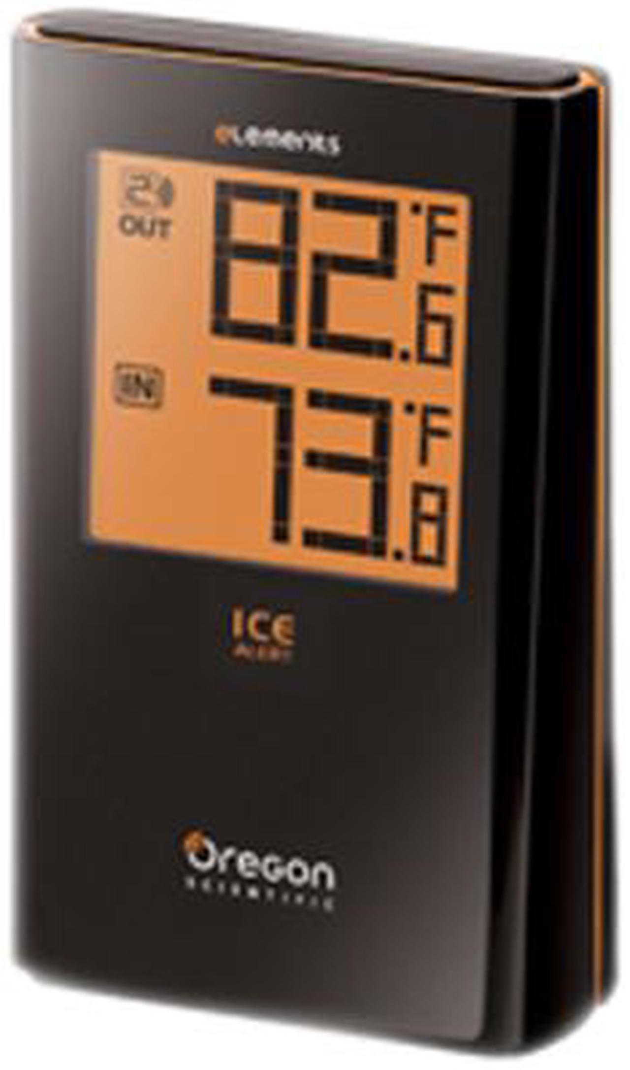 Main image of Oregon Scientific EW91 Elements Wireless Indoor/Outdoor Thermometer with Ice Alert