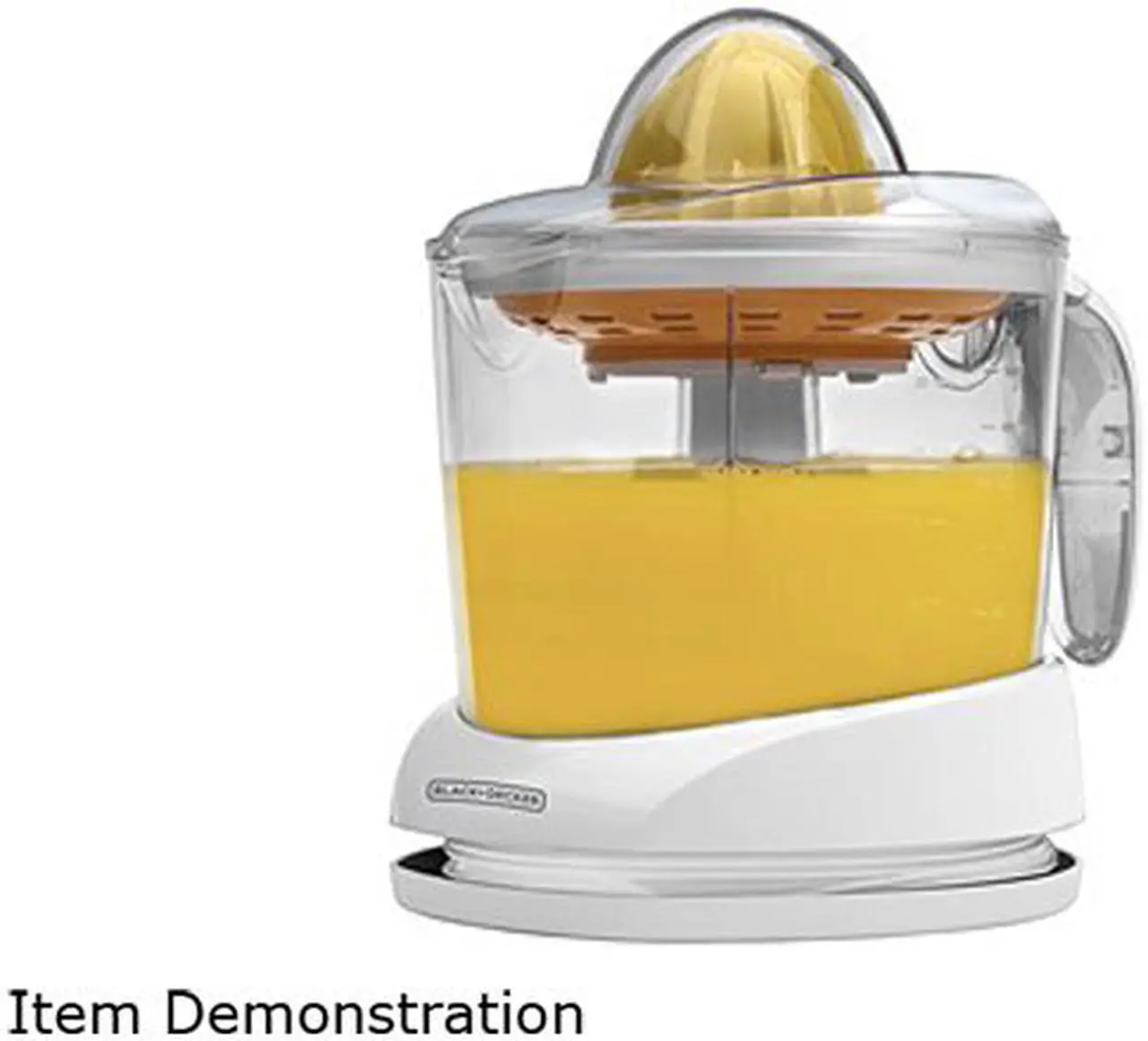 Main image of BLACK+DECKER CJ625 30-Watt 34-Ounce Citrus Juicer, White