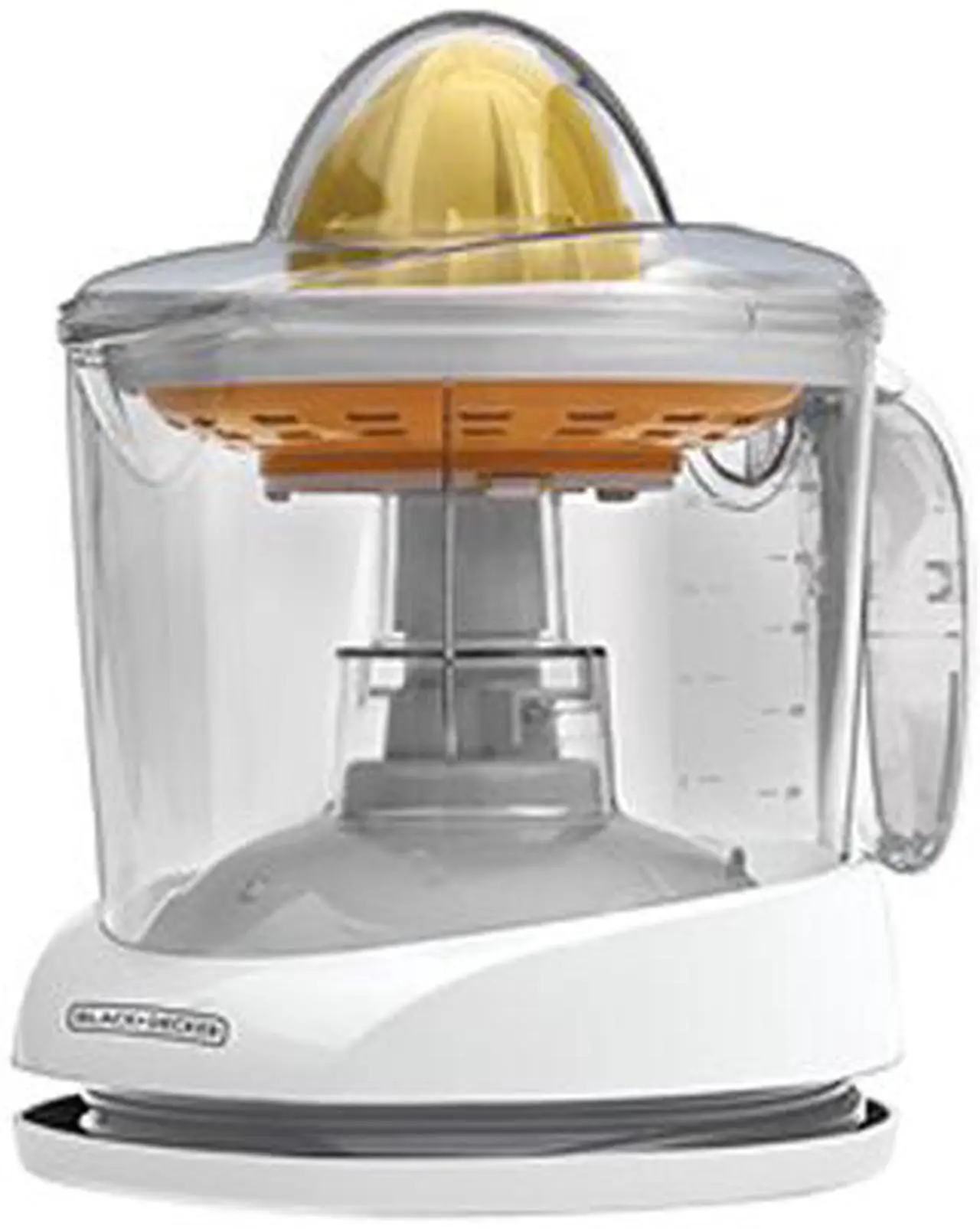 Alt view image 2 of 4 - BLACK+DECKER CJ625 30-Watt 34-Ounce Citrus Juicer, White