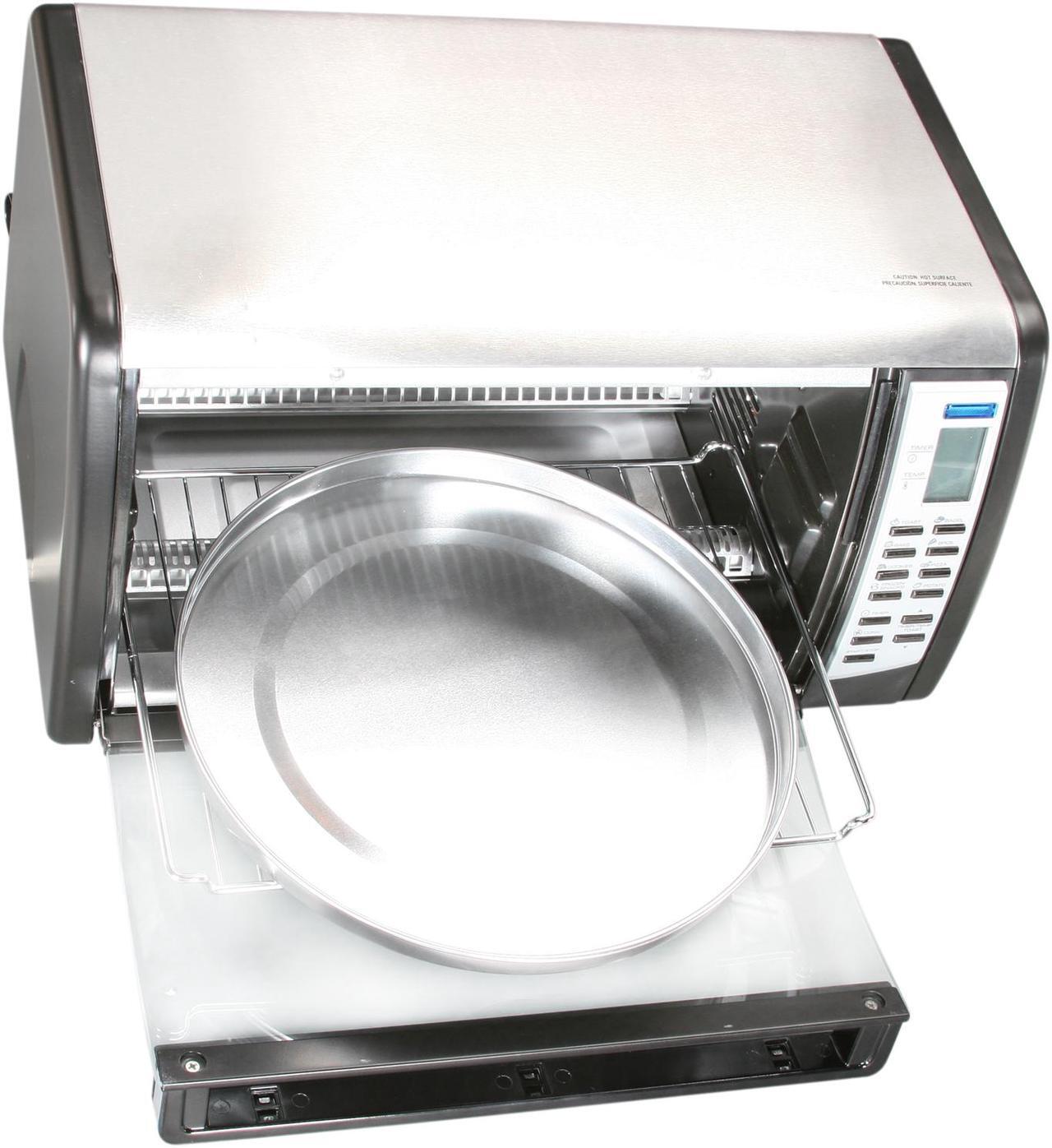 Alt view image 6 of 7 - Black & Decker CTO6305 Black Digital Convection Toaster Oven