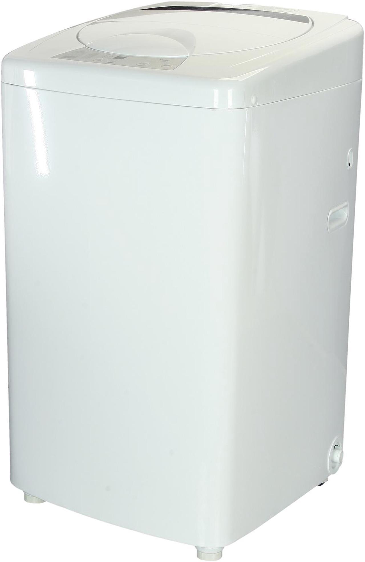 Alt view image 2 of 10 - Haier HLP23E White 1.46 cu. ft. Top-Loading Electronic Touch Pulsator Washing Machine