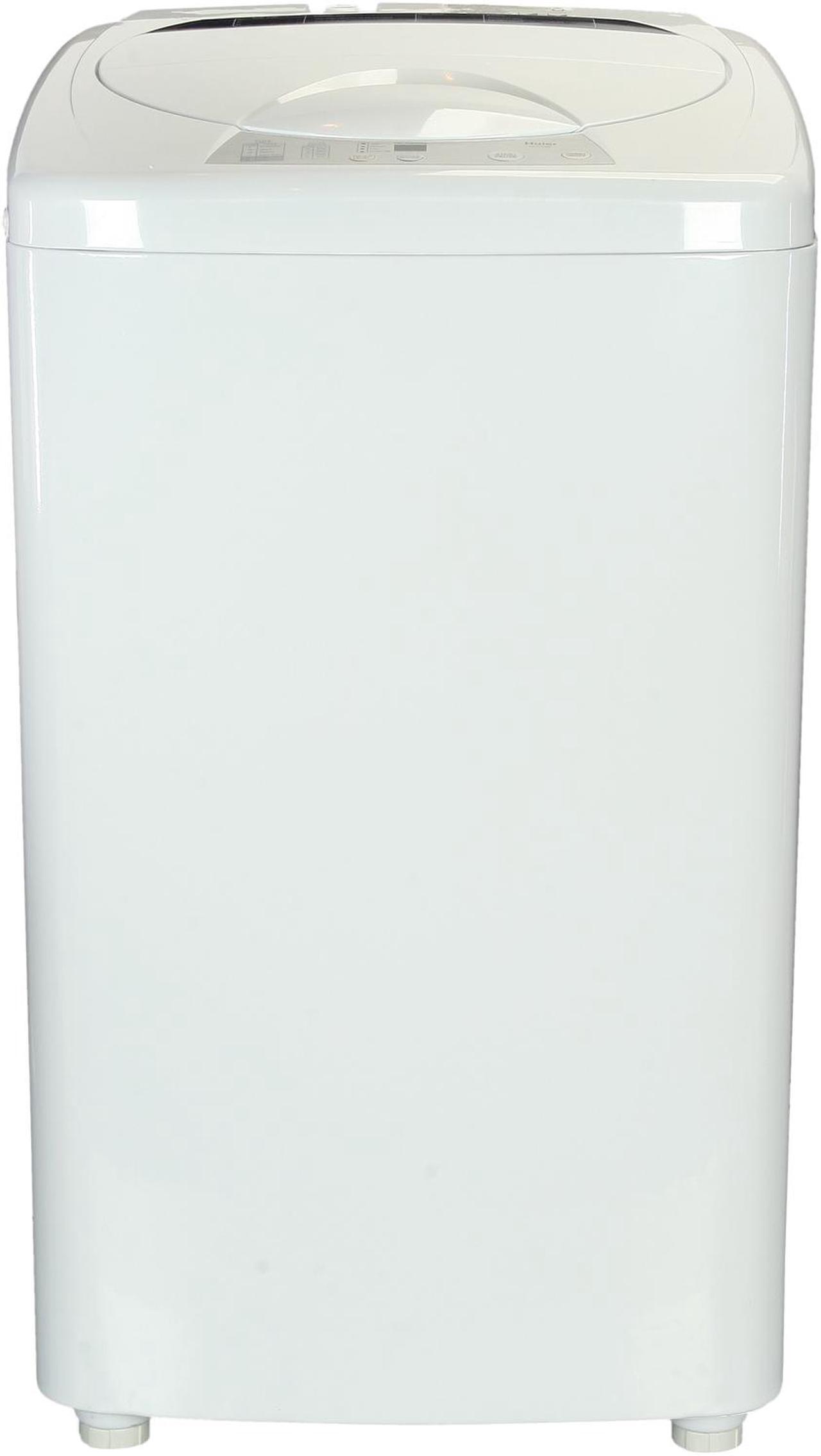 Alt view image 3 of 10 - Haier HLP23E White 1.46 cu. ft. Top-Loading Electronic Touch Pulsator Washing Machine