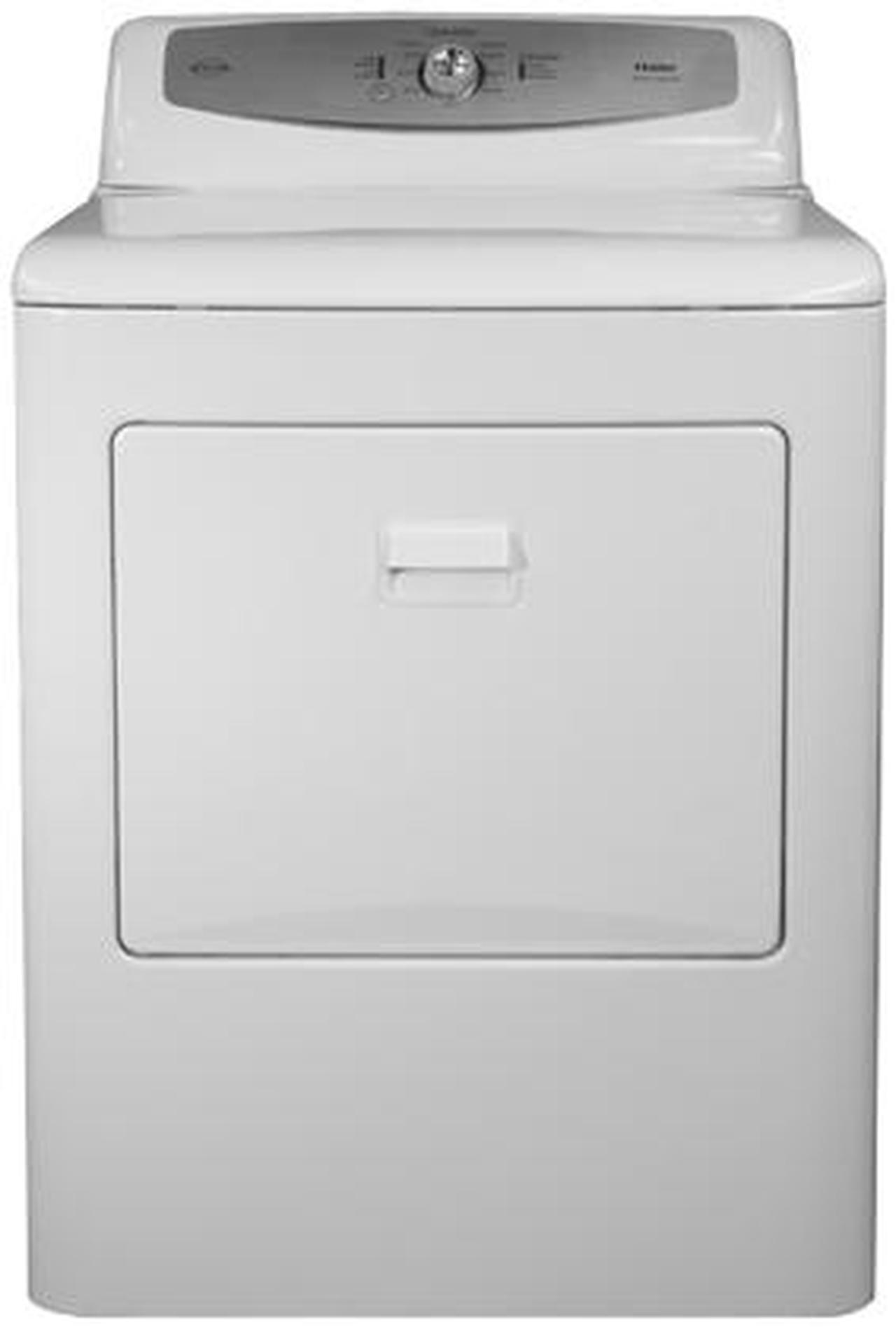 Main image of Haier RDE350AW White 6.6 Cu. Ft. Electric Dryer