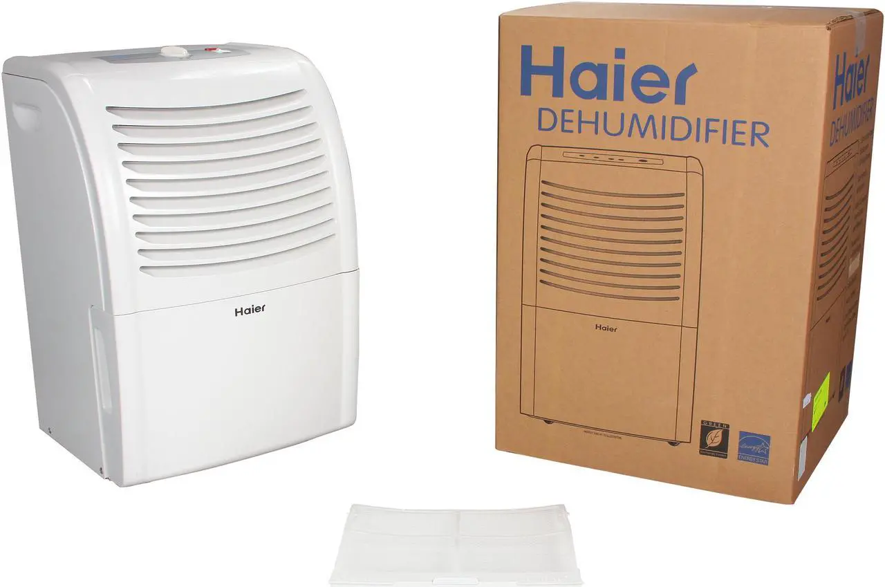 Alt view image 7 of 7 - Haier DM32EJ-L 32-Pint Dehumidifier White