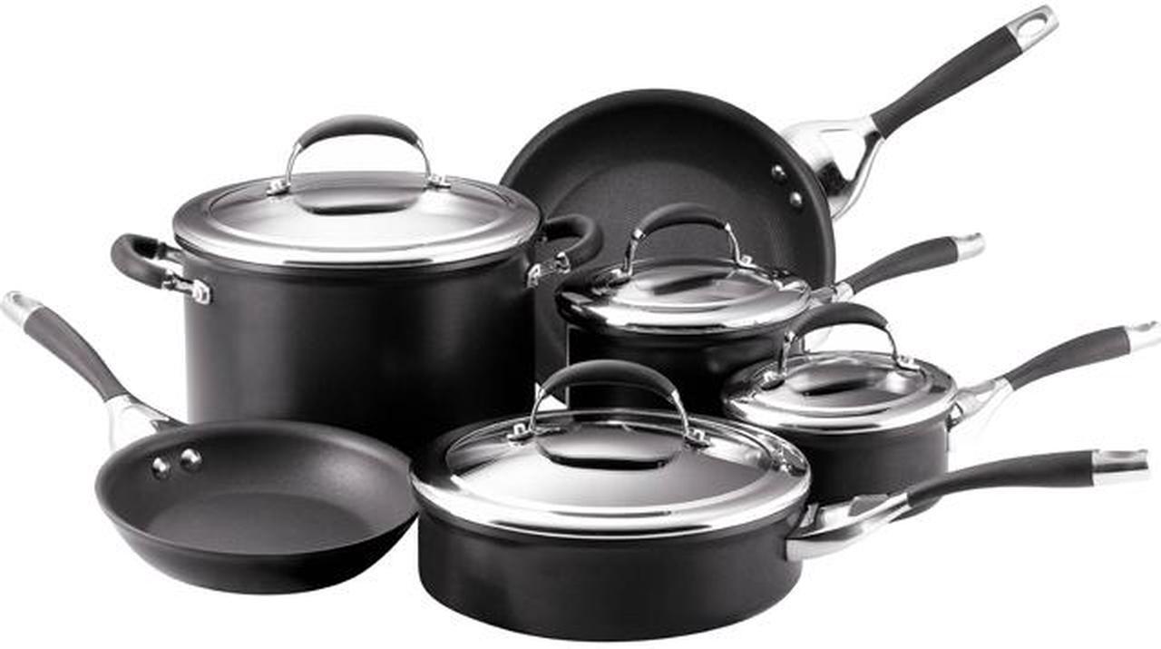 Main image of Circulon Elite Nonstick Hard-Anodized 10-Piece Cookware Set