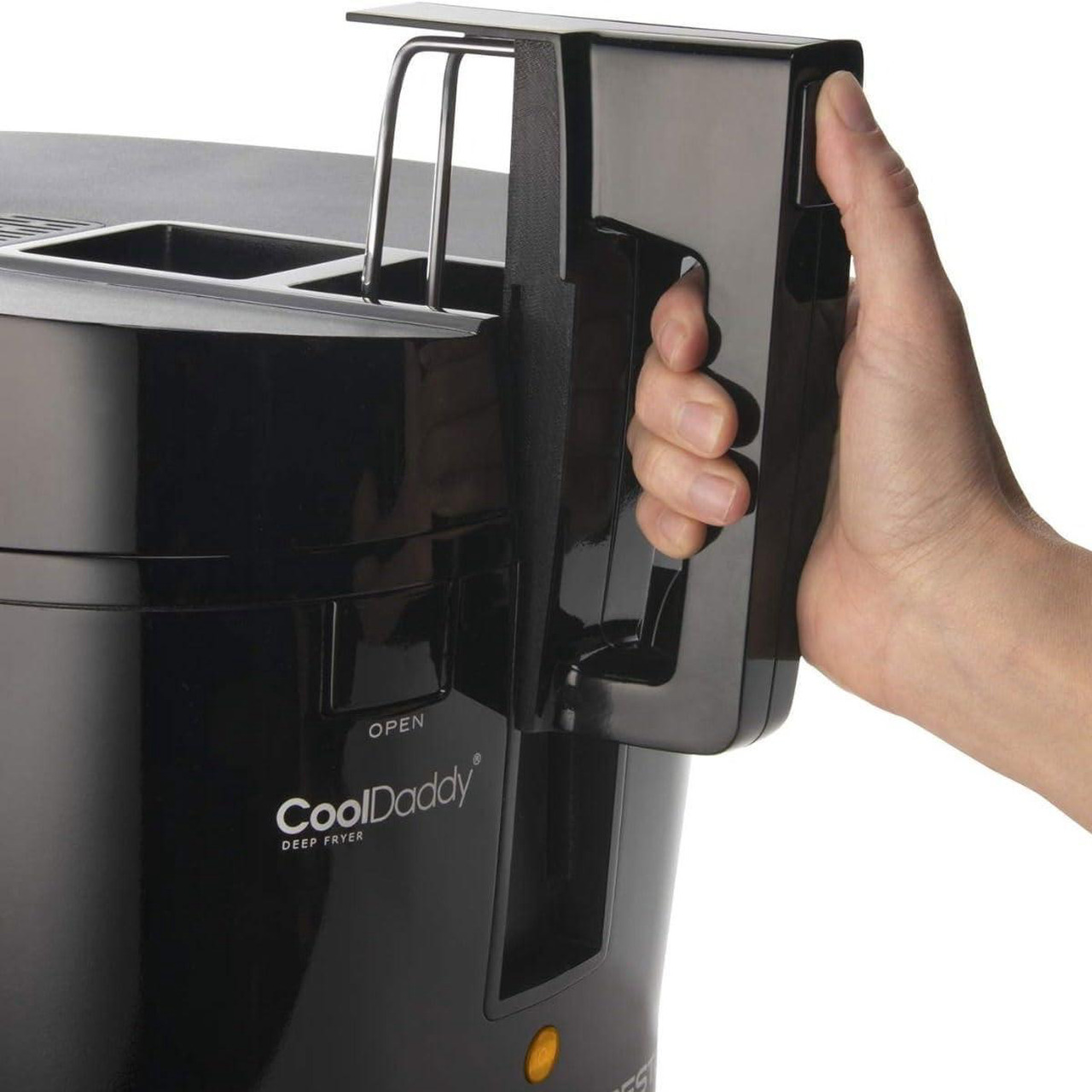 Open Box: PRESTO 05442 Professional CoolDaddy Cool-touch Deep Fryer, Black - Newegg.com - Open Box condition - Image 14