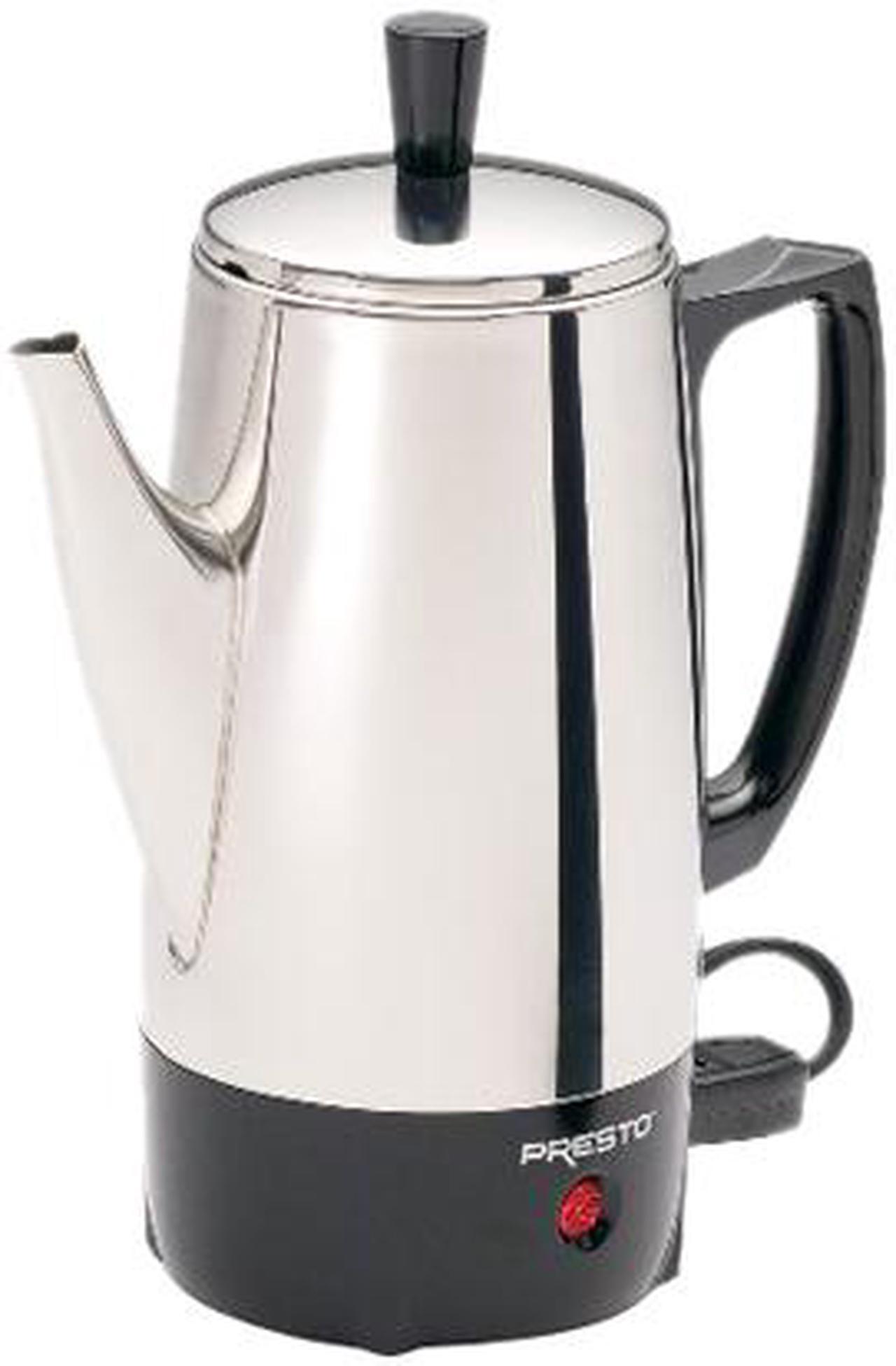 Main image of Presto 02822 6-Cup Stainless-Steel Coffee Percolator & Free Mini Tool Box (cog)