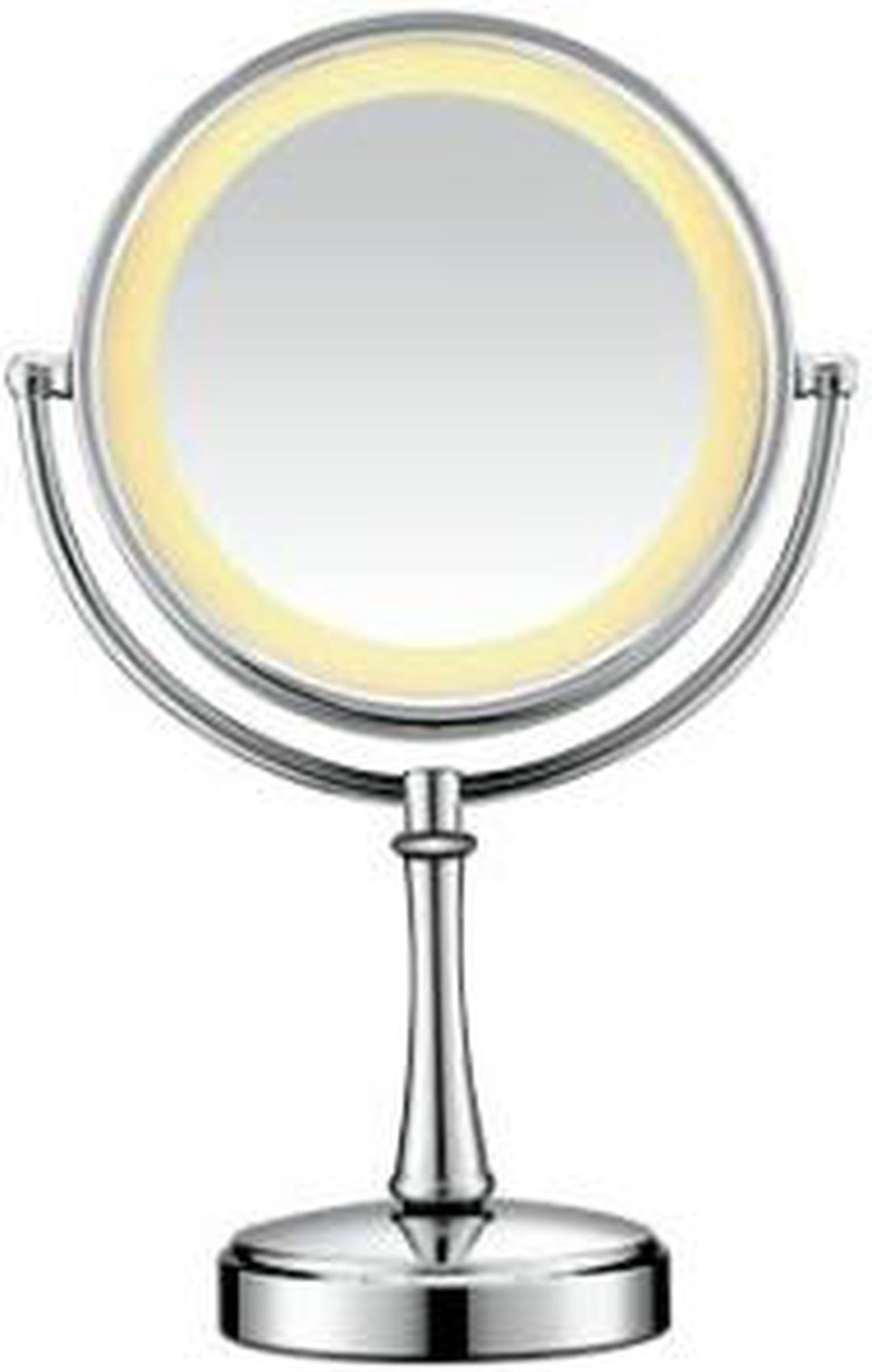 CONAIR BE87CR Polished Chrome Touch Control Lighted Makeup Mirror